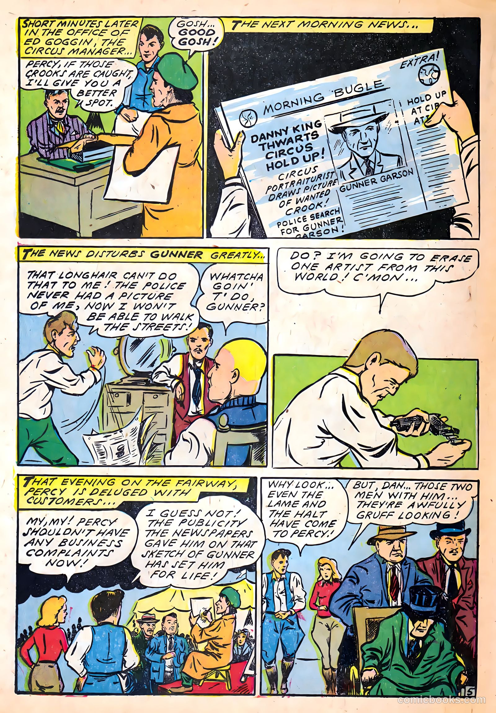 Yellowjacket Comics #2 (1944) — page 35 of 53
