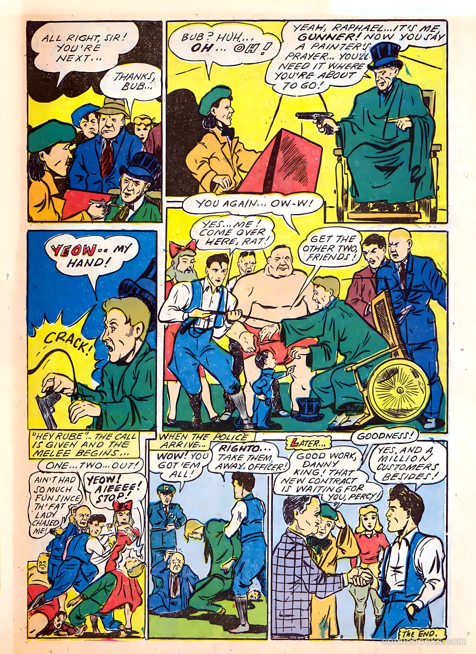 Yellowjacket Comics #2 (1944) — page 36 of 53
