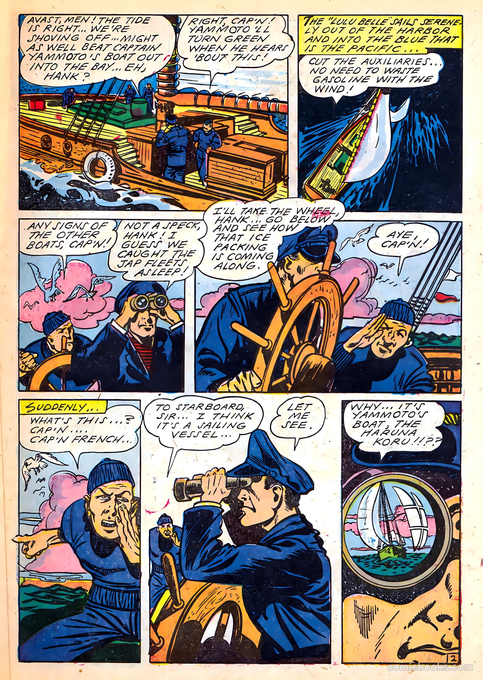 Yellowjacket Comics #2 (1944) — page 38 of 53