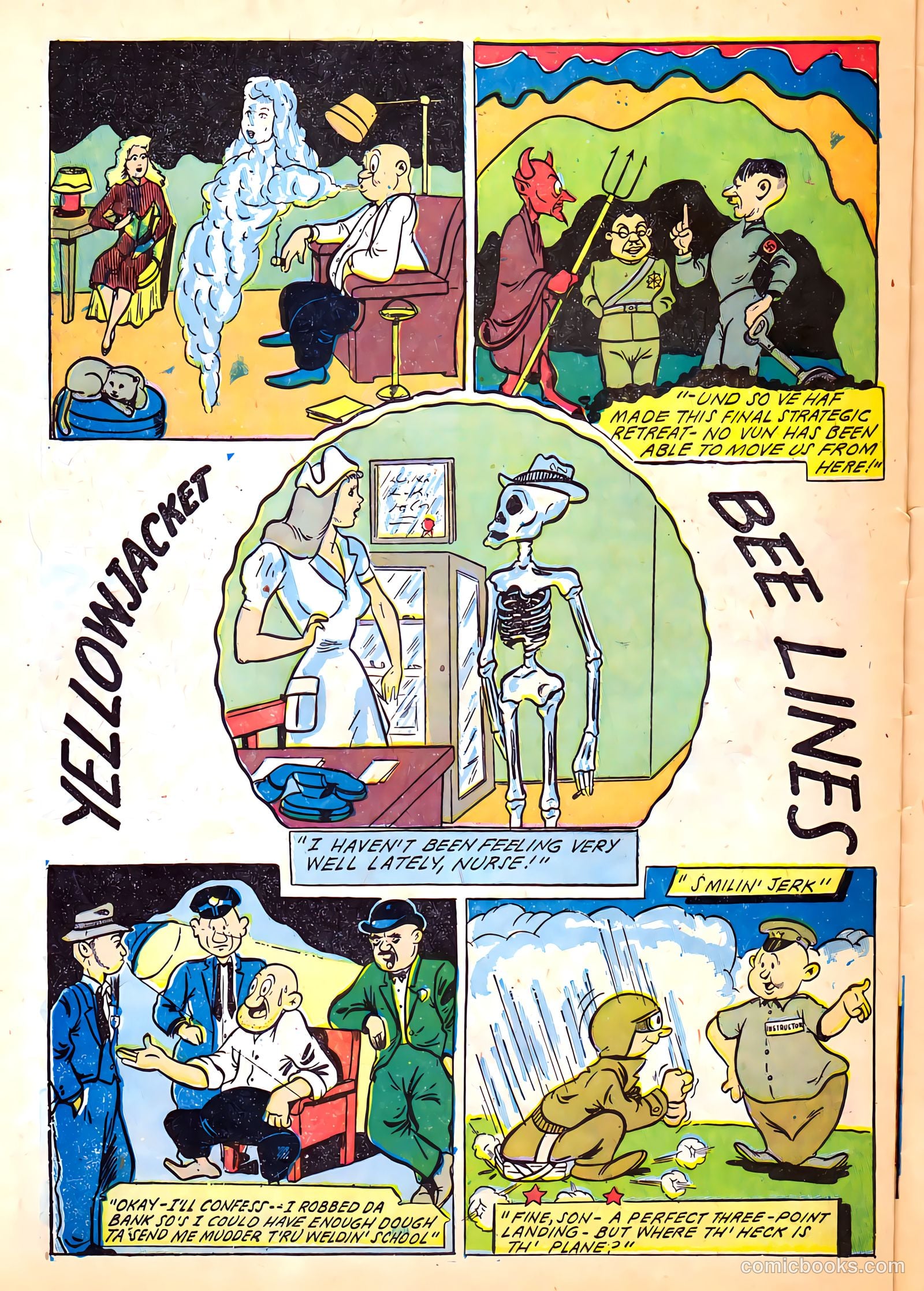 Yellowjacket Comics #2 (1944) — page 43 of 53