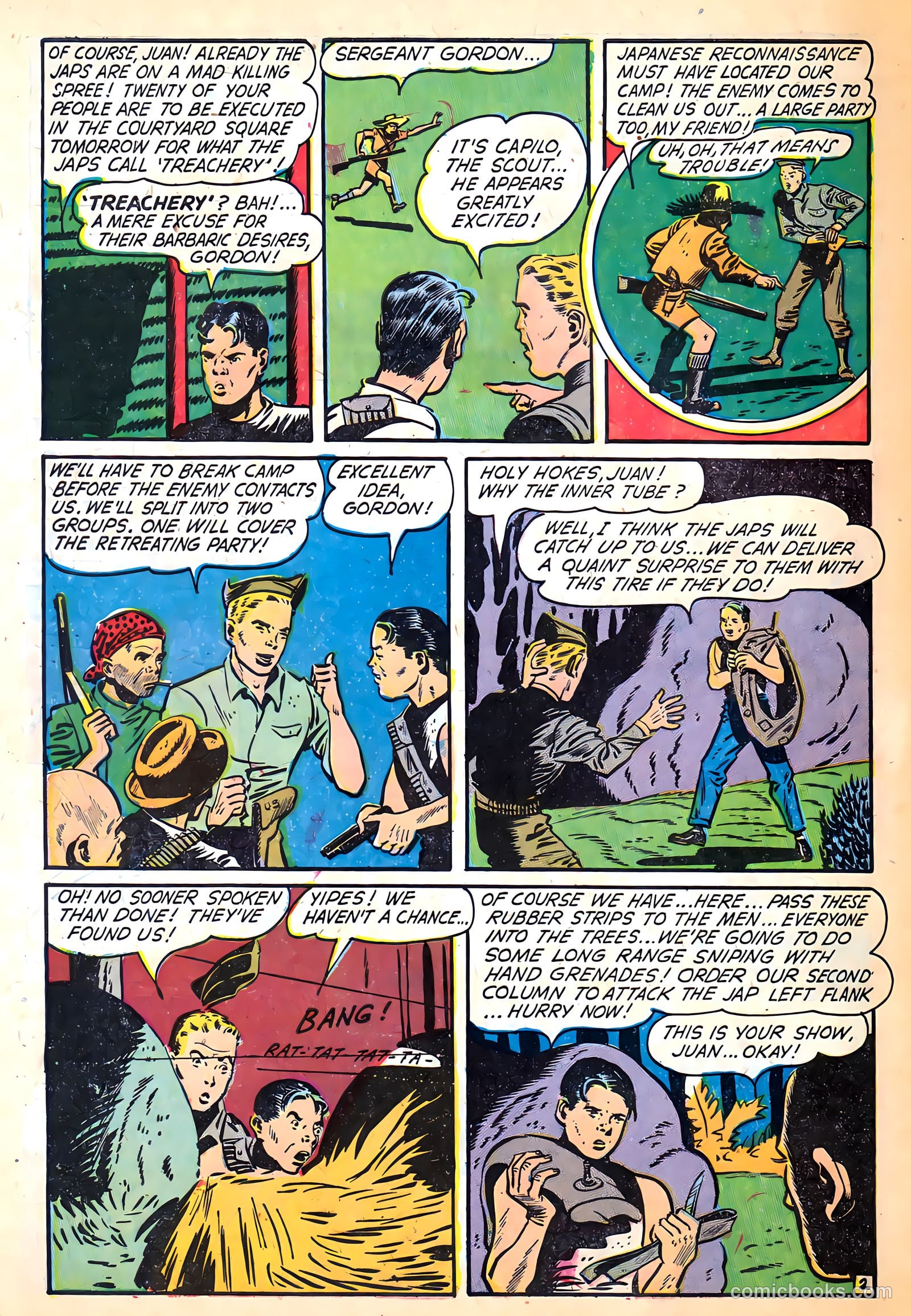 Yellowjacket Comics #2 (1944) — page 45 of 53