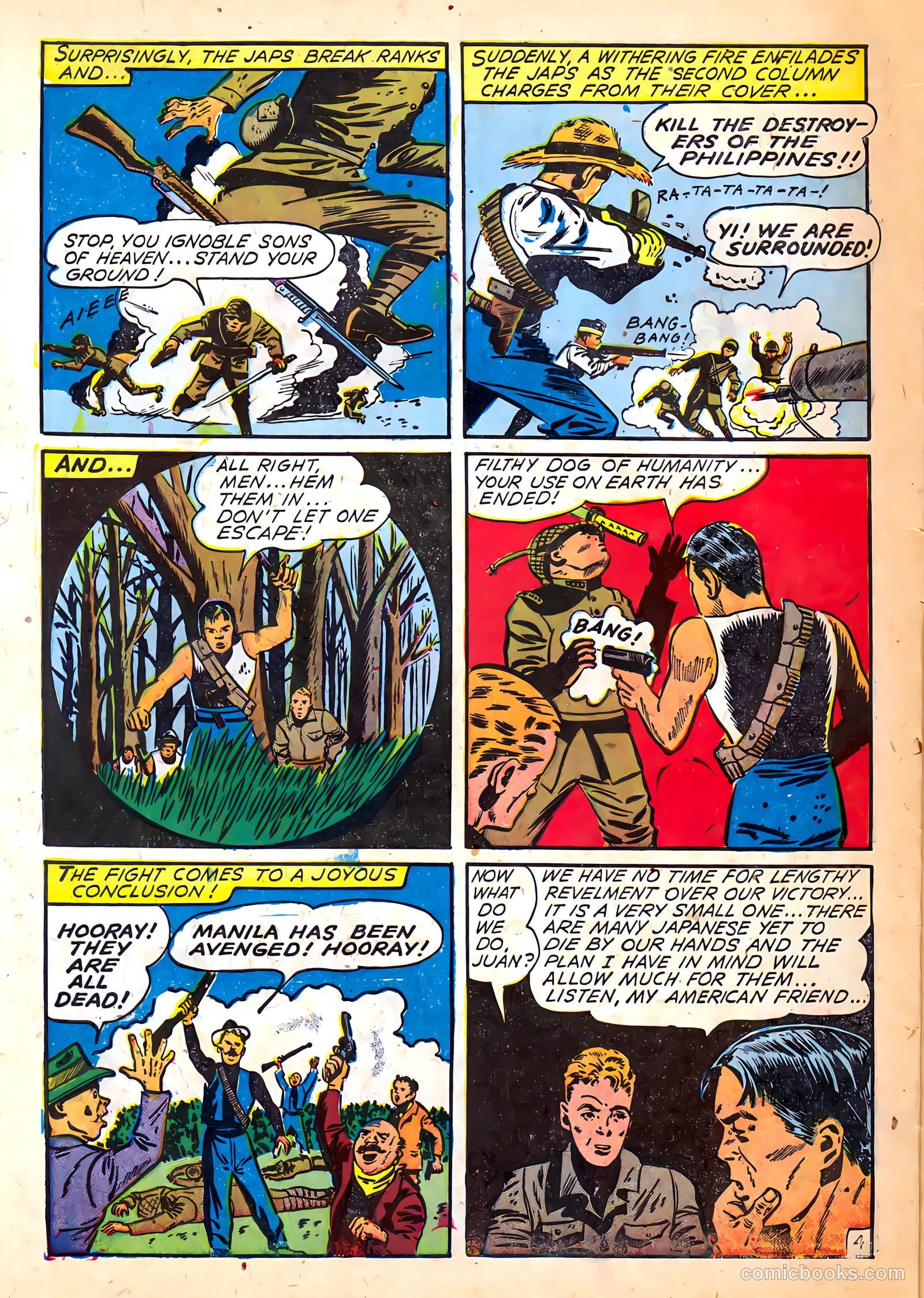 Yellowjacket Comics #2 (1944) — page 47 of 53