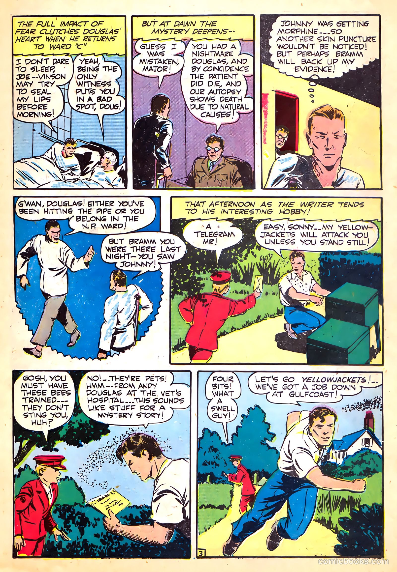 Yellowjacket Comics #3 (1944) — page 5 of 53
