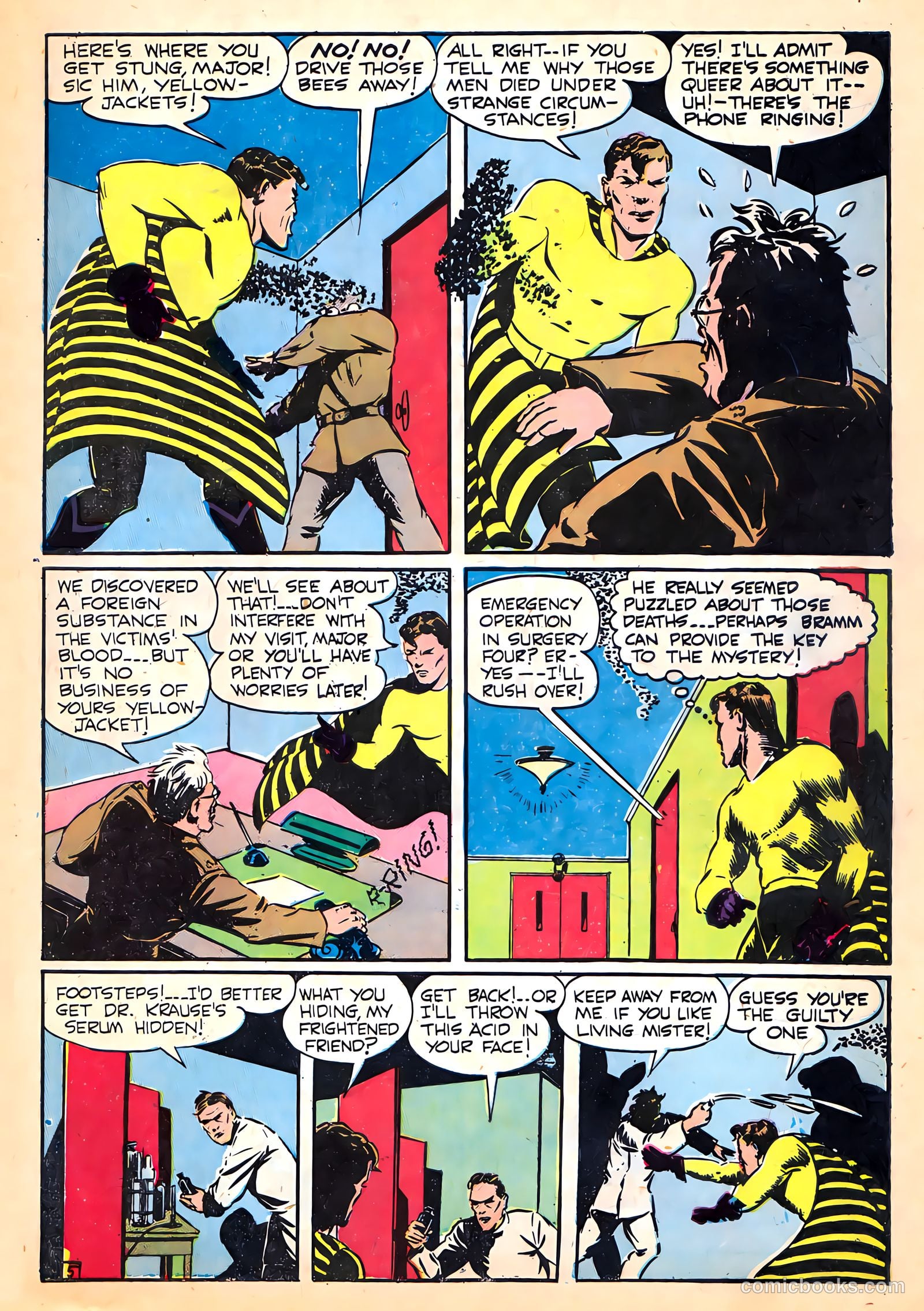 Yellowjacket Comics #3 (1944) — page 7 of 53