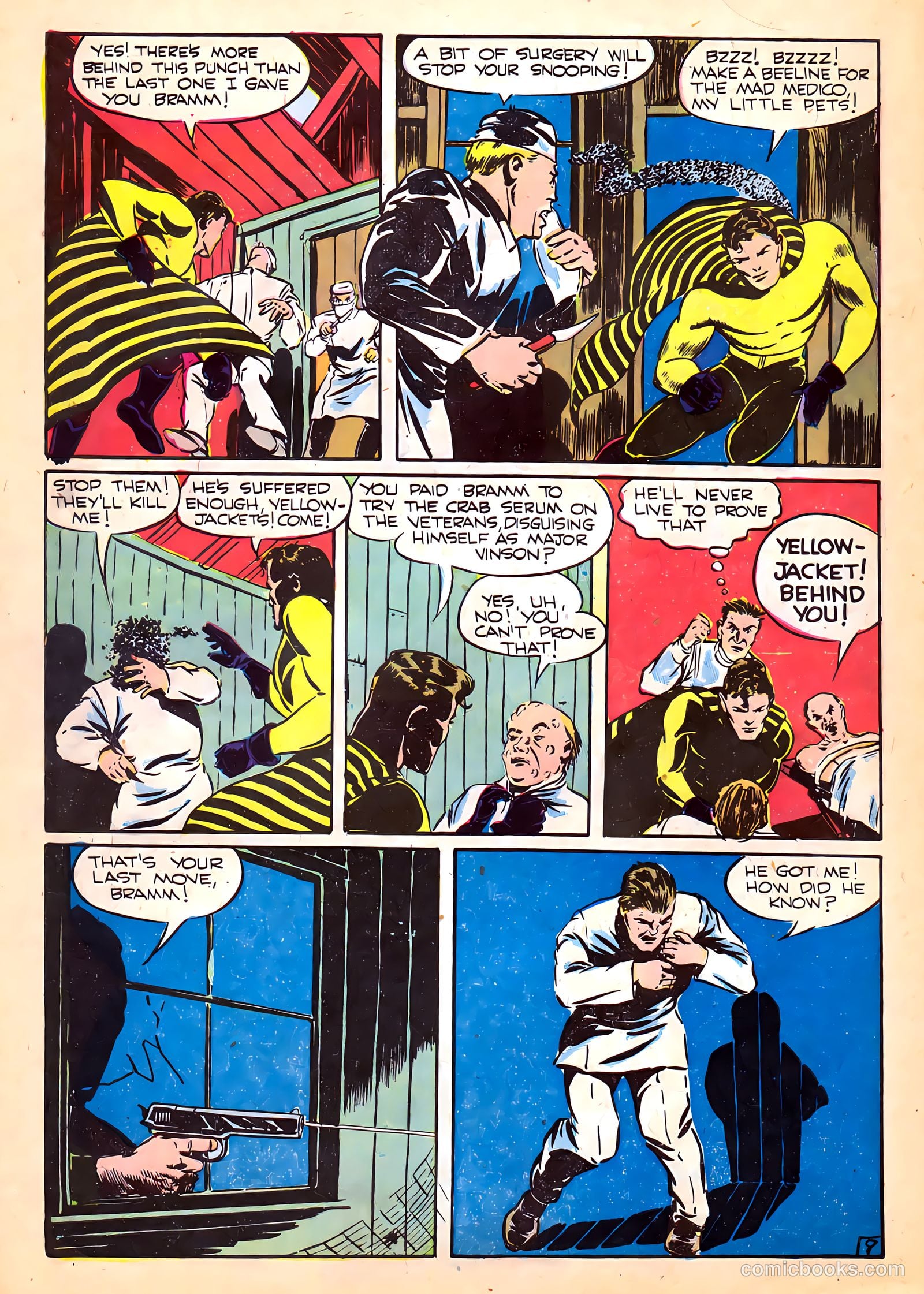 Yellowjacket Comics #3 (1944) — page 10 of 53