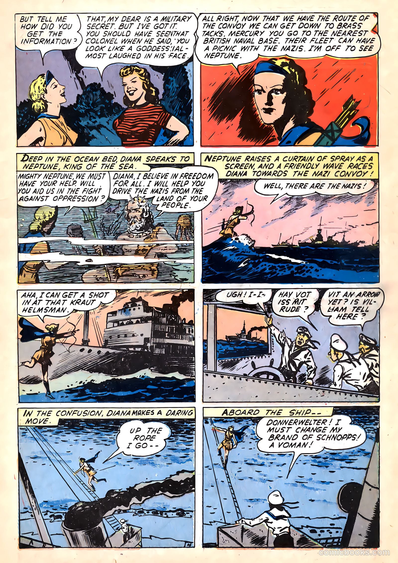 Yellowjacket Comics #3 (1944) — page 15 of 53