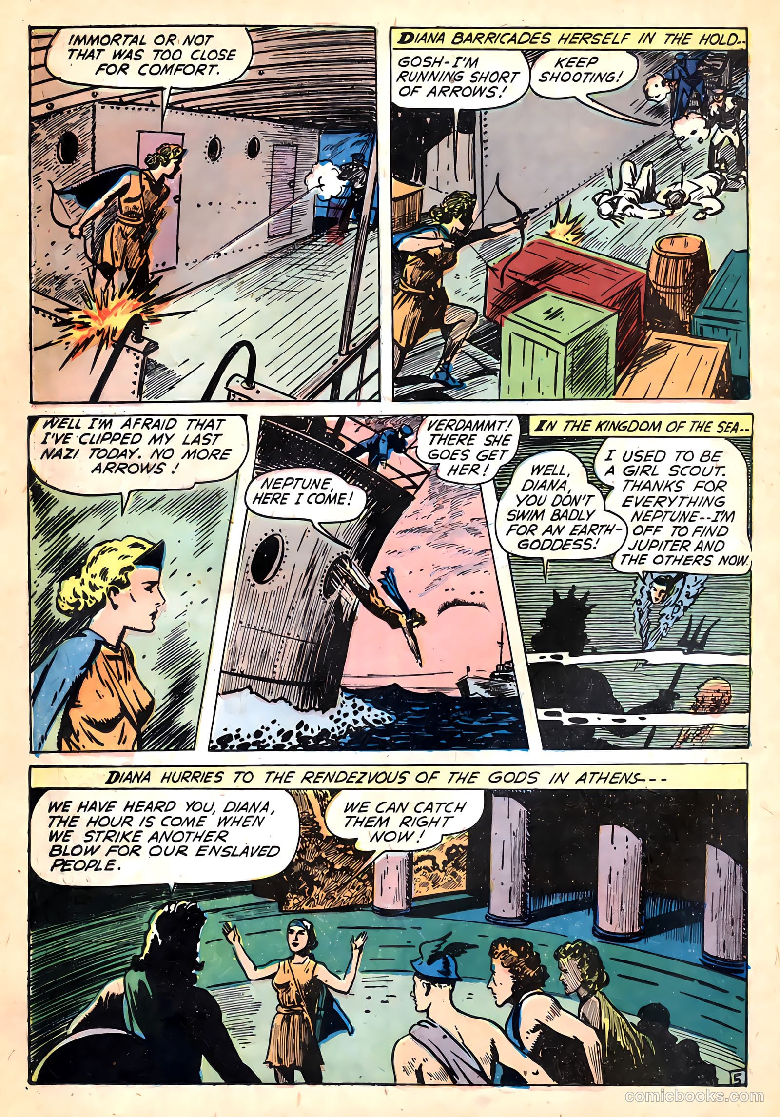 Yellowjacket Comics #3 (1944) — page 16 of 53