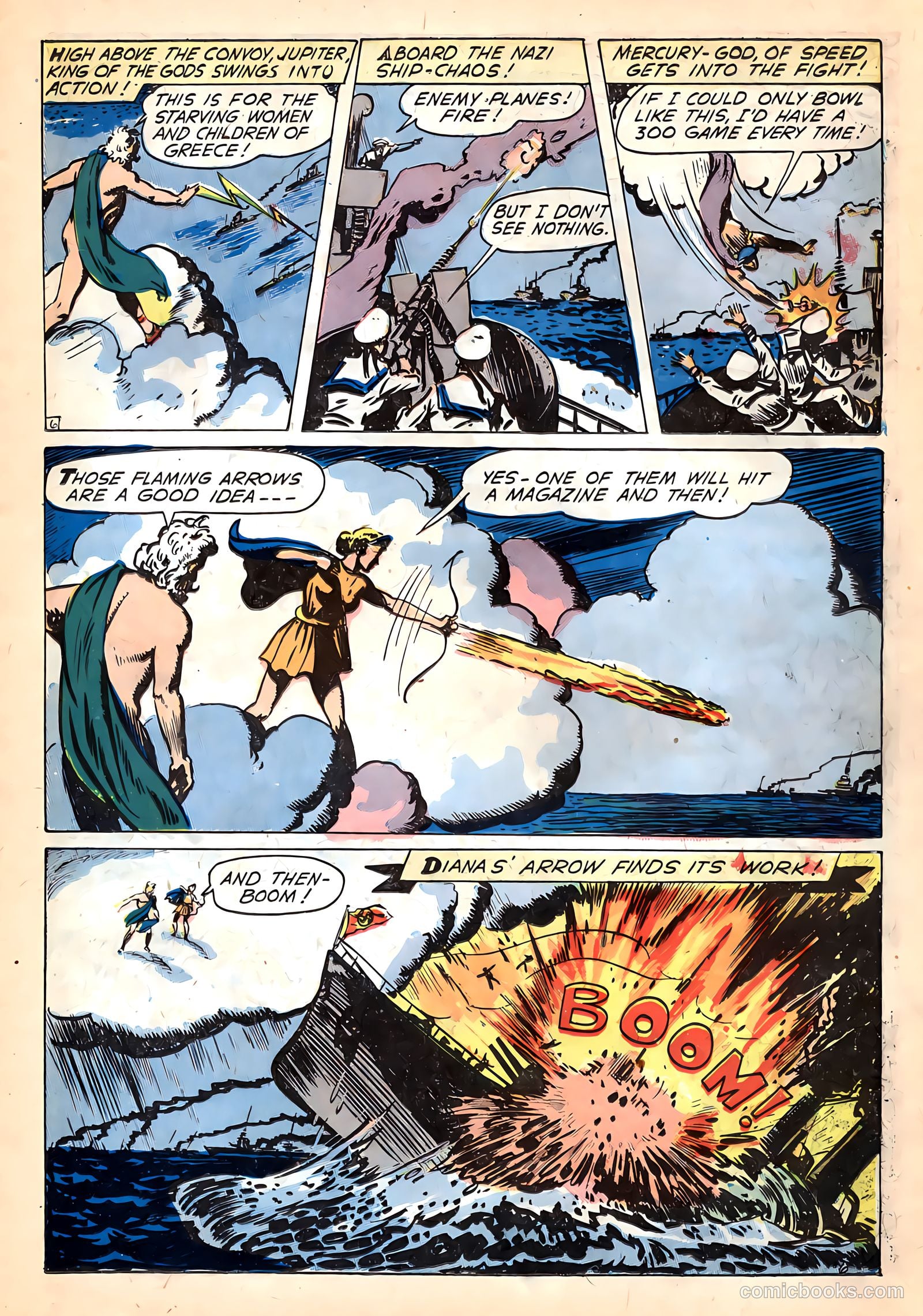 Yellowjacket Comics #3 (1944) — page 17 of 53