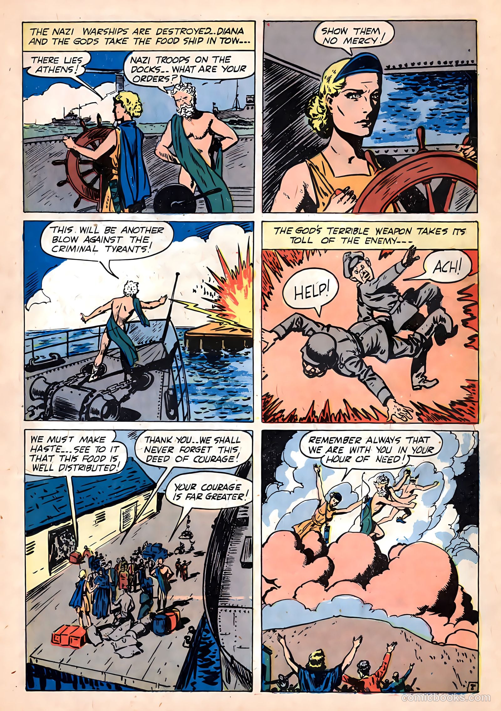 Yellowjacket Comics #3 (1944) — page 19 of 53