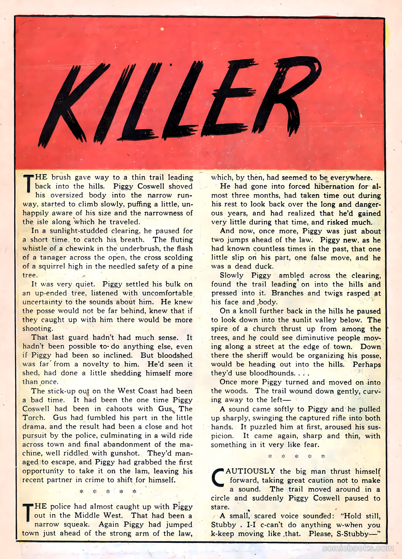Yellowjacket Comics #3 (1944) — page 20 of 53