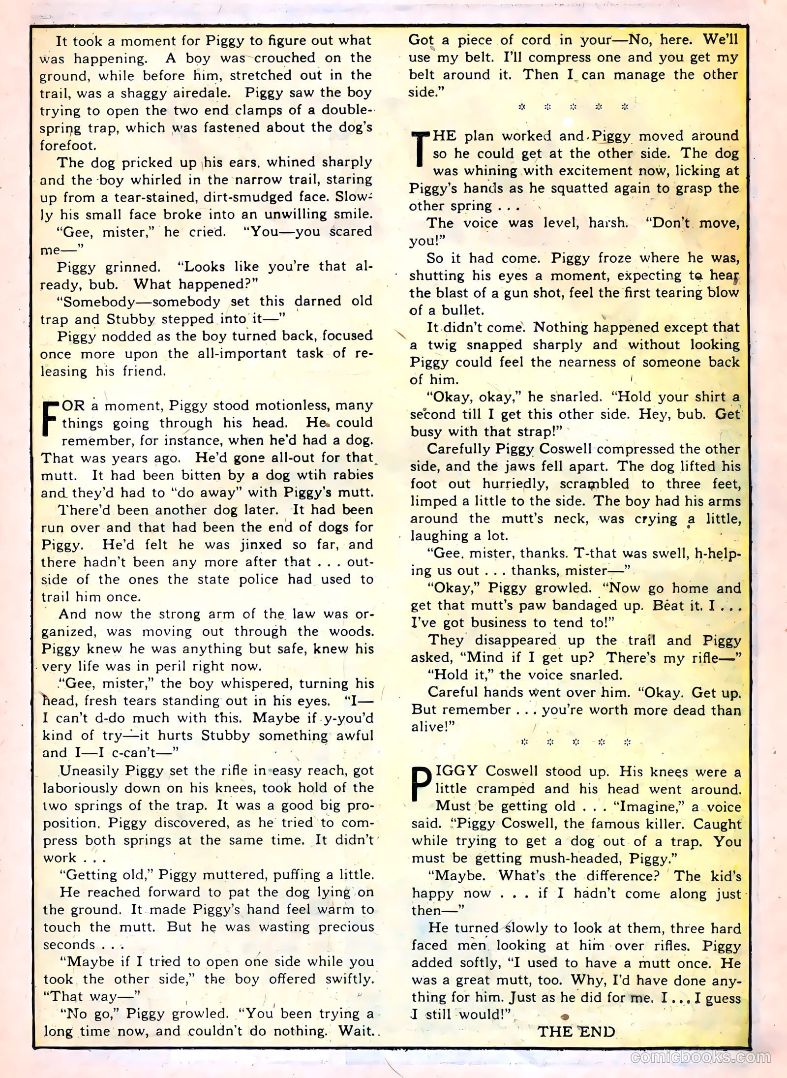 Yellowjacket Comics #3 (1944) — page 21 of 53