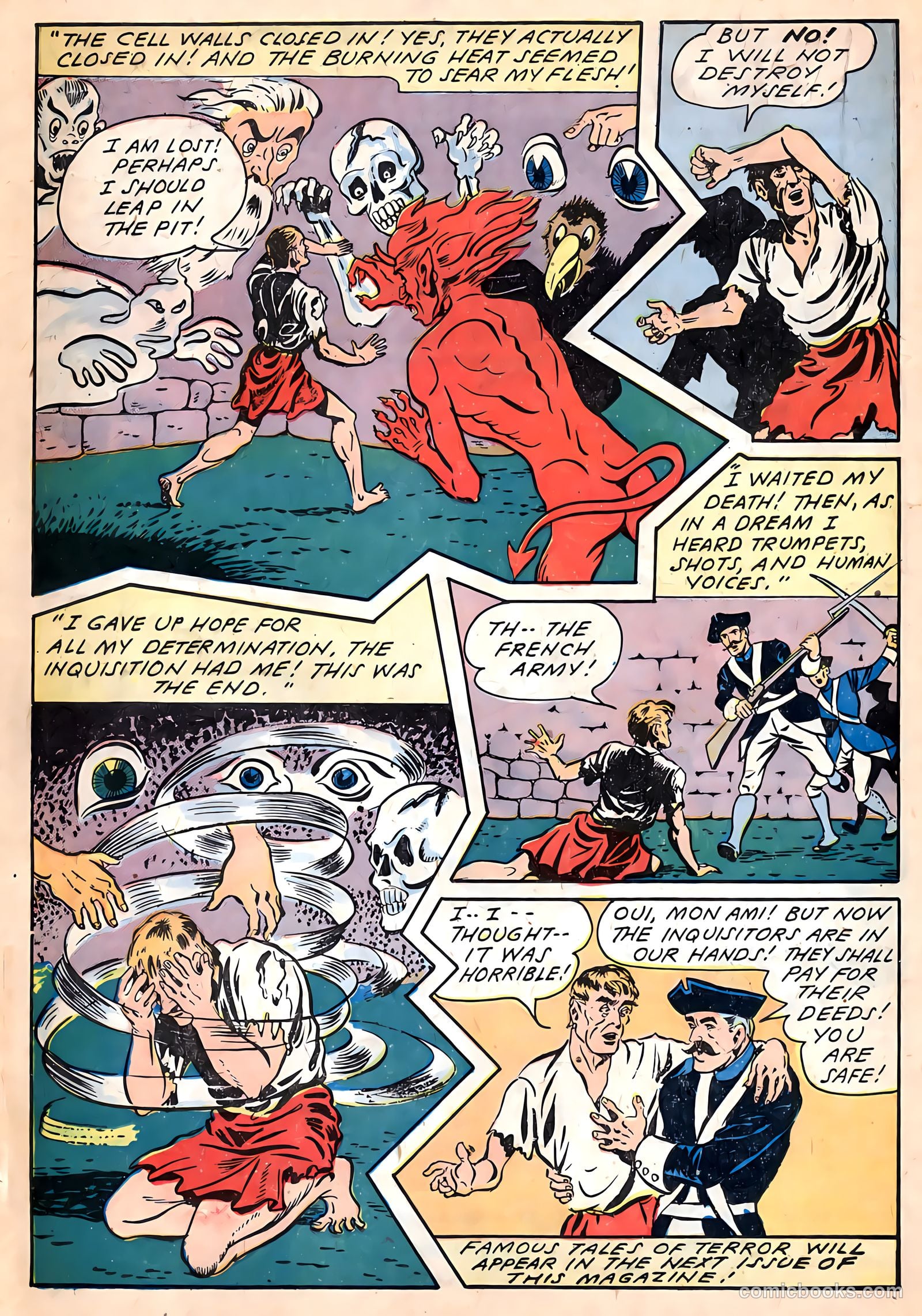 Yellowjacket Comics #3 (1944) — page 28 of 53