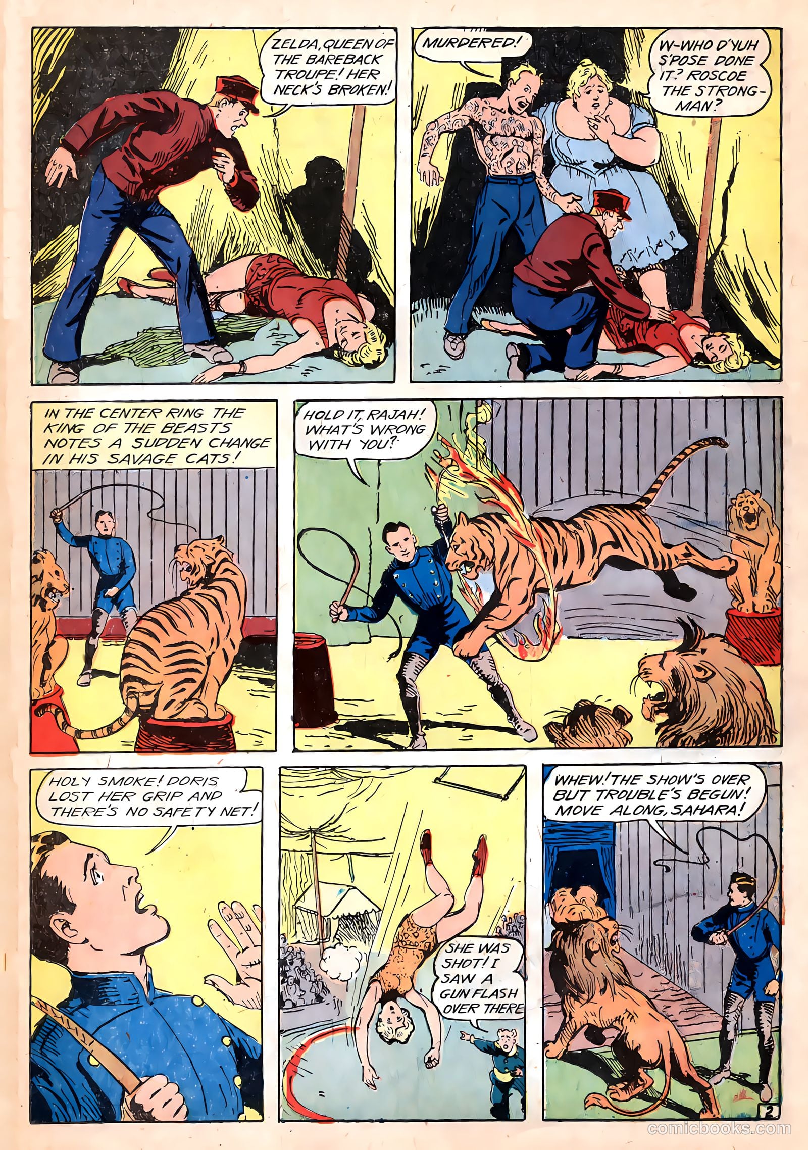 Yellowjacket Comics #3 (1944) — page 31 of 53