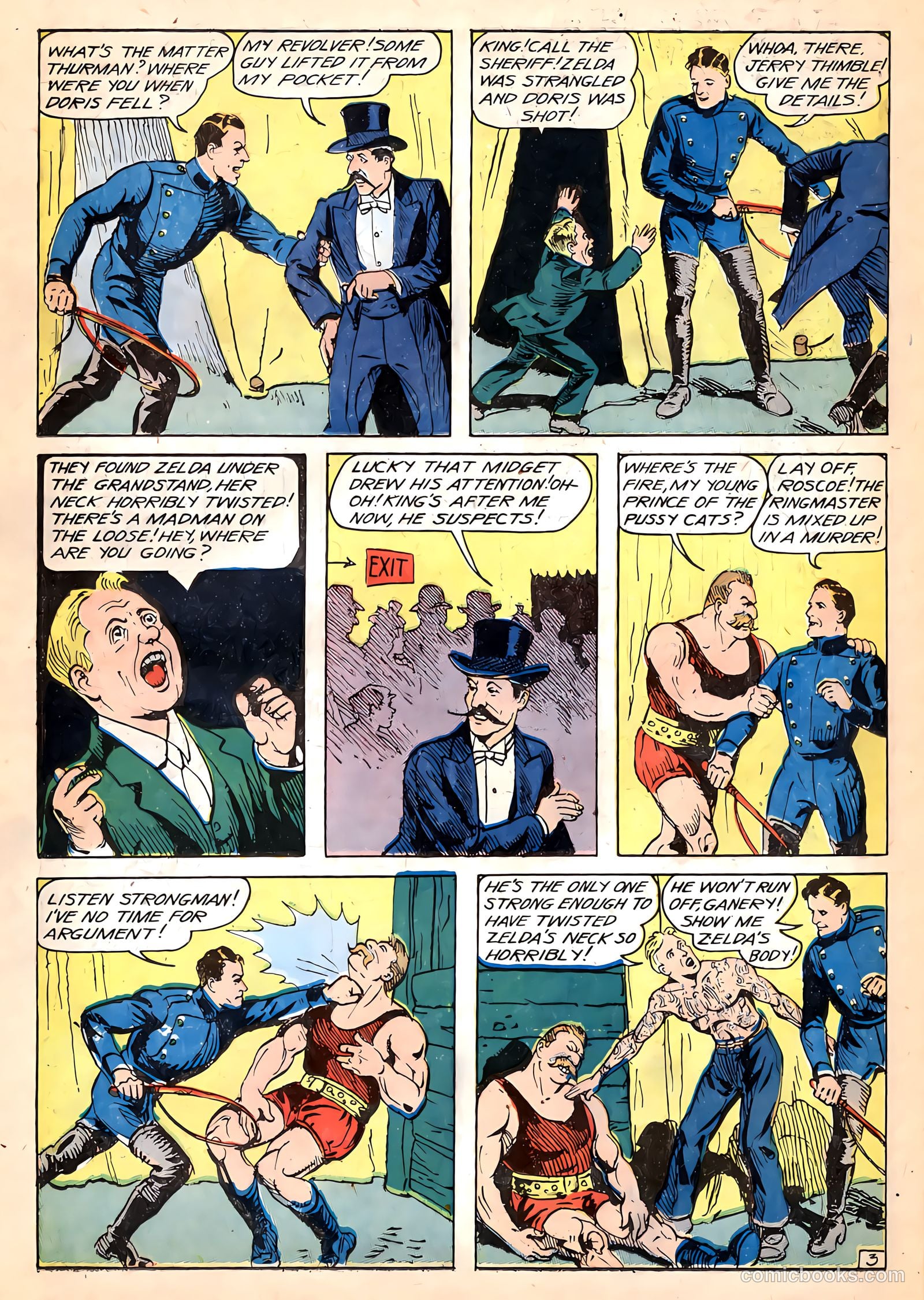Yellowjacket Comics #3 (1944) — page 32 of 53