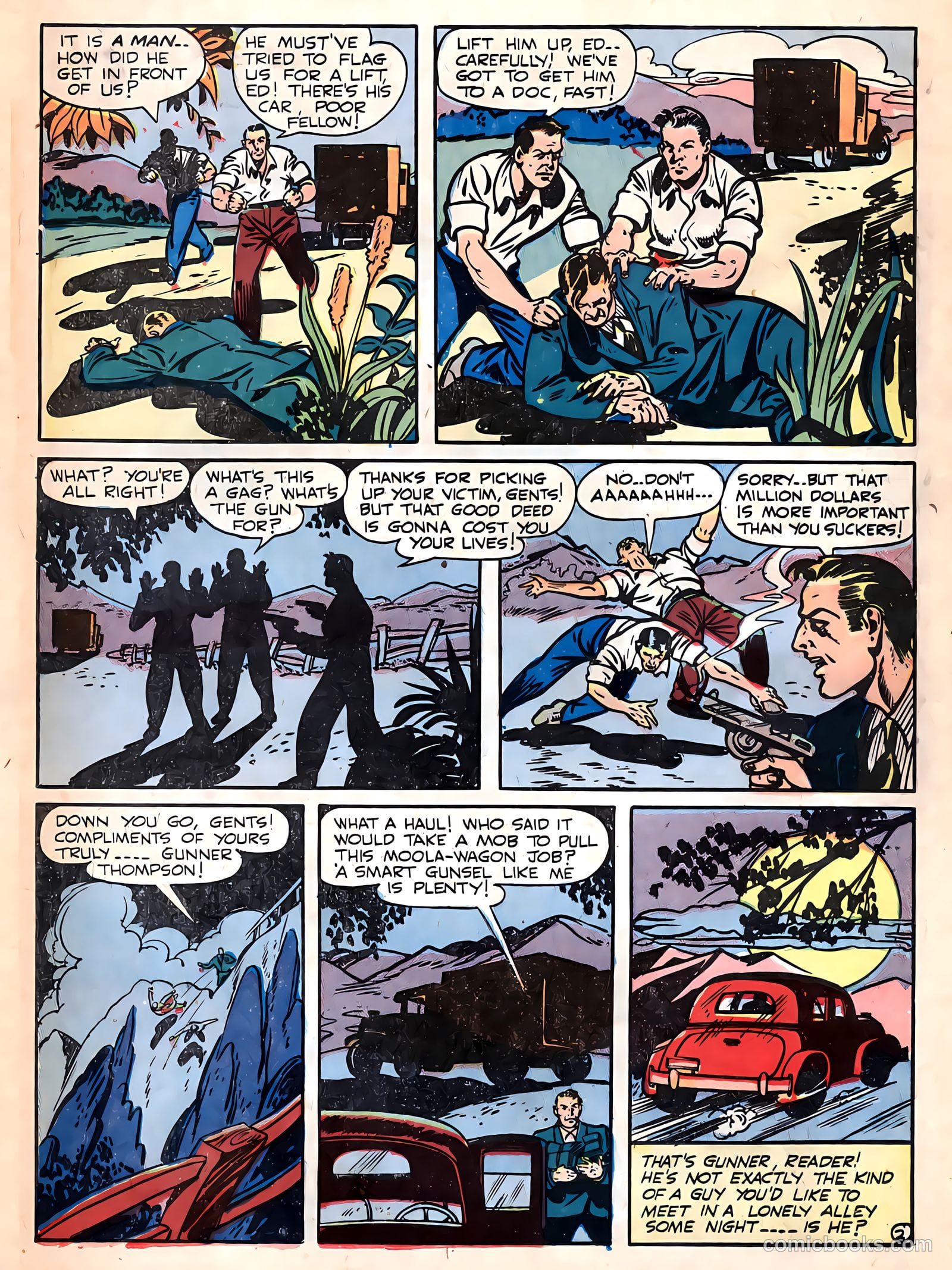Yellowjacket Comics #3 (1944) — page 37 of 53