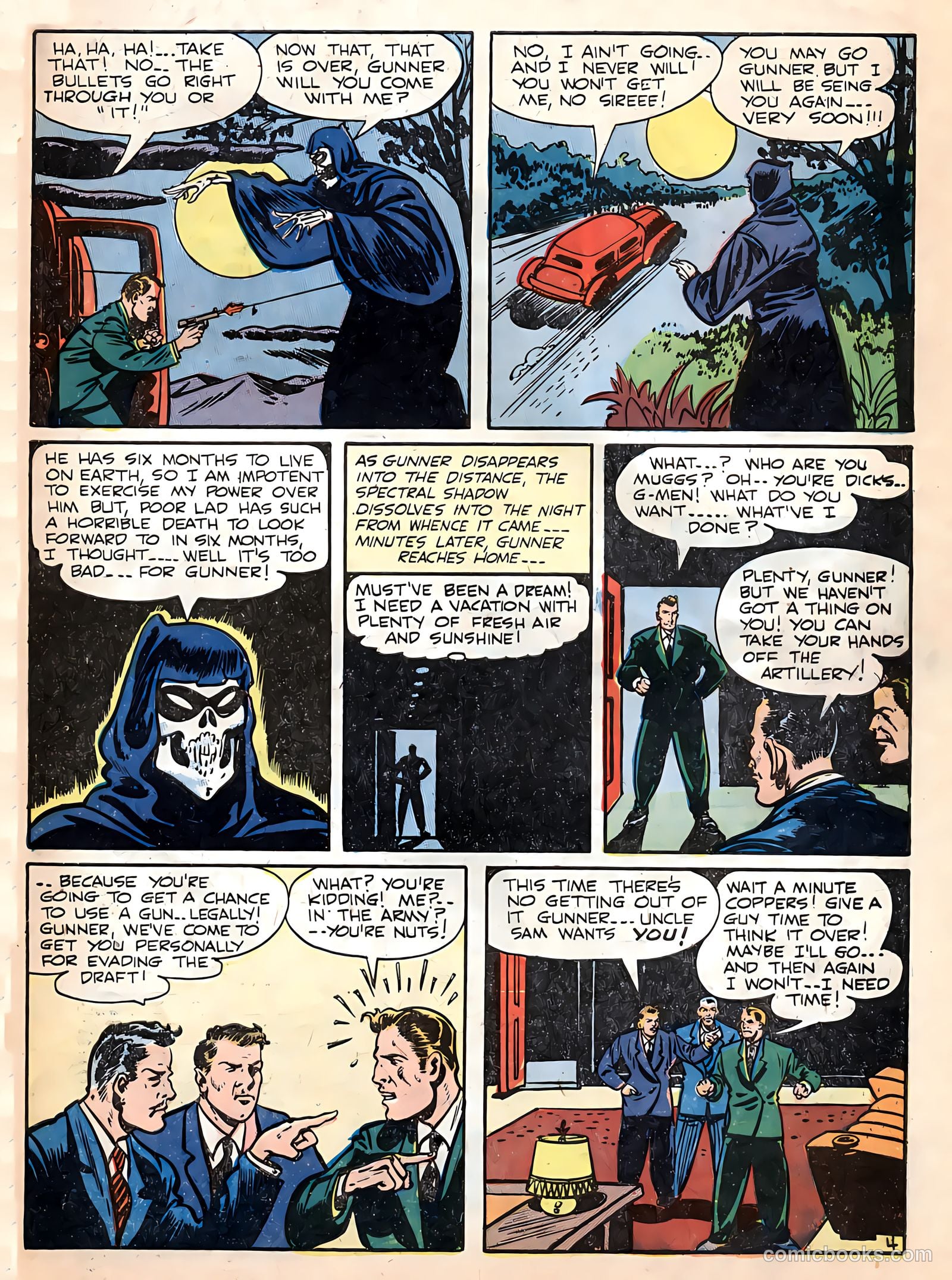 Yellowjacket Comics #3 (1944) — page 39 of 53