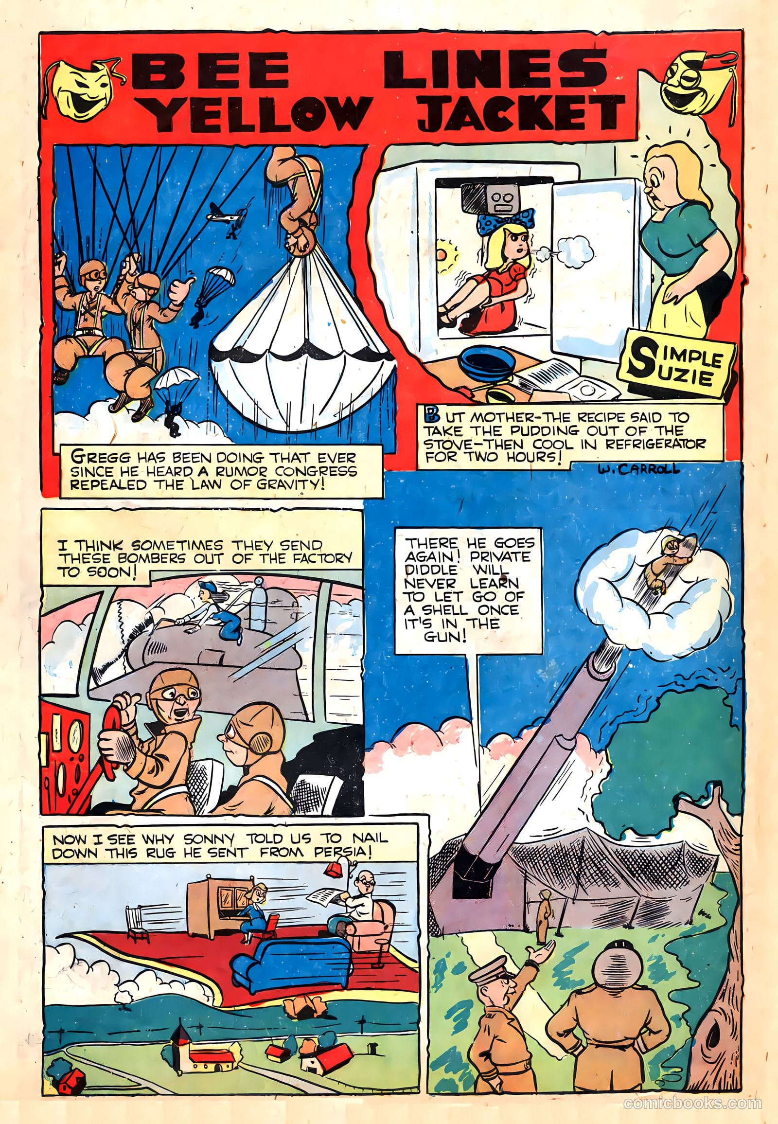 Yellowjacket Comics #3 (1944) — page 42 of 53