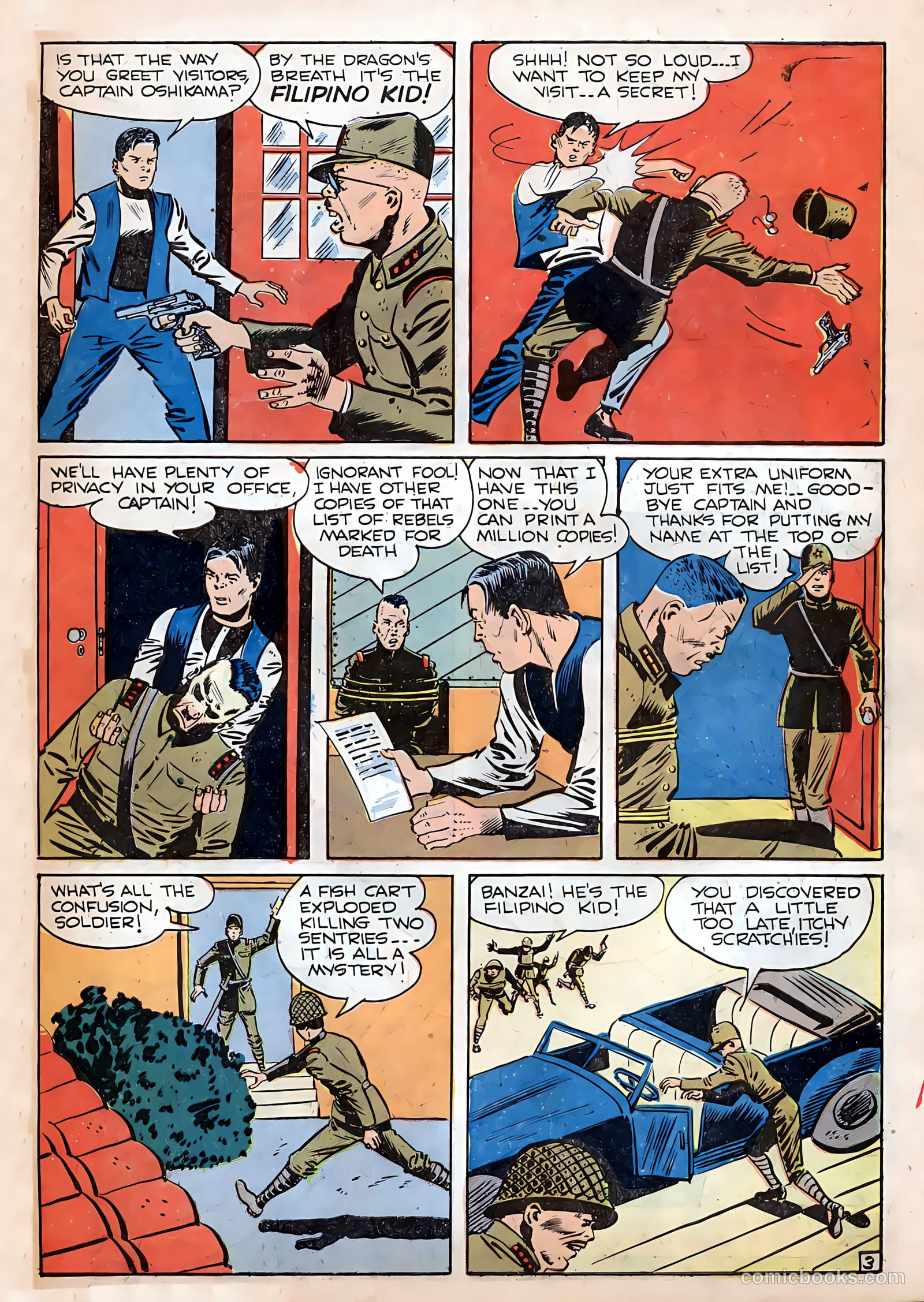 Yellowjacket Comics #3 (1944) — page 45 of 53