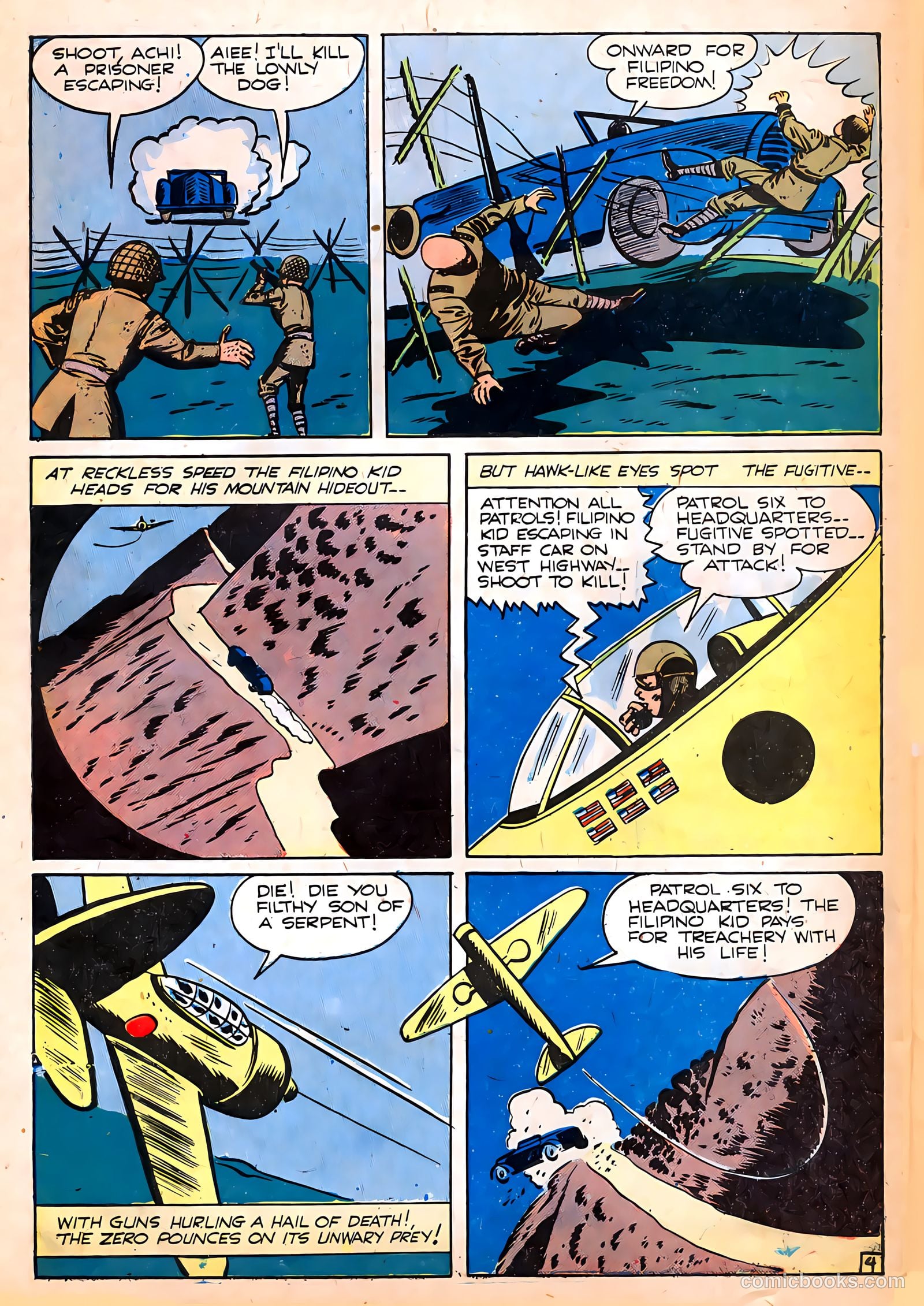 Yellowjacket Comics #3 (1944) — page 46 of 53