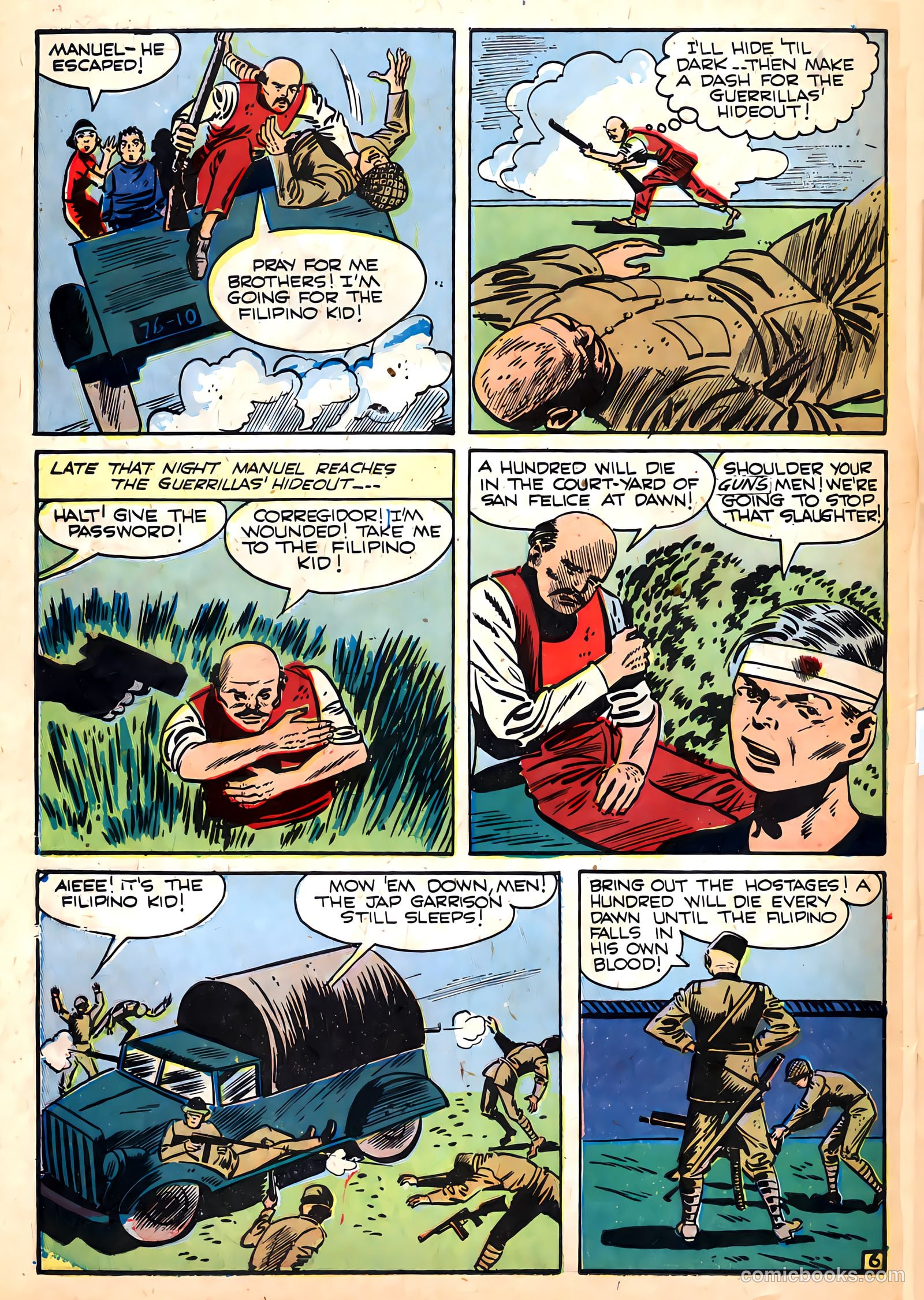 Yellowjacket Comics #3 (1944) — page 48 of 53