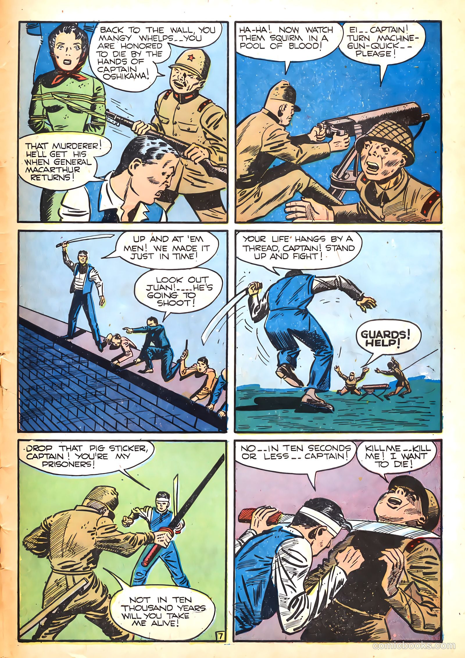 Yellowjacket Comics #3 (1944) — page 49 of 53