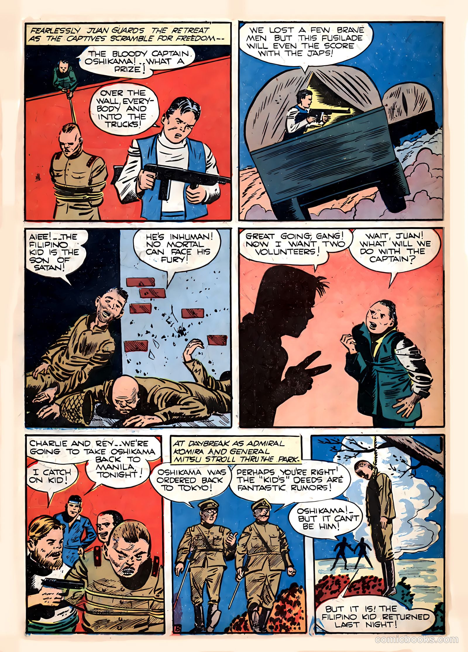 Yellowjacket Comics #3 (1944) — page 50 of 53