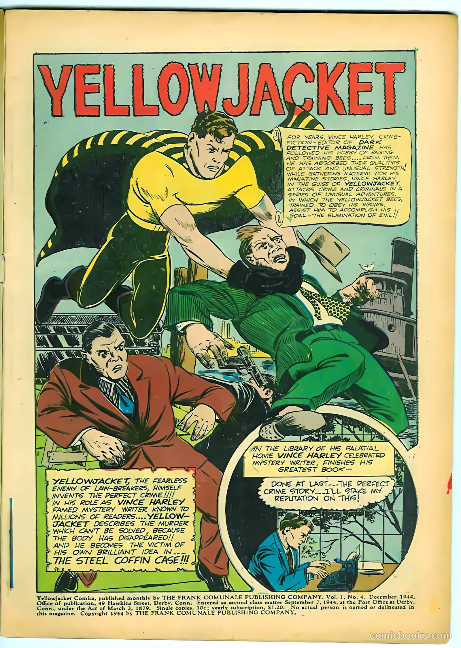 Yellowjacket Comics #4 (1944) — page 3 of 52