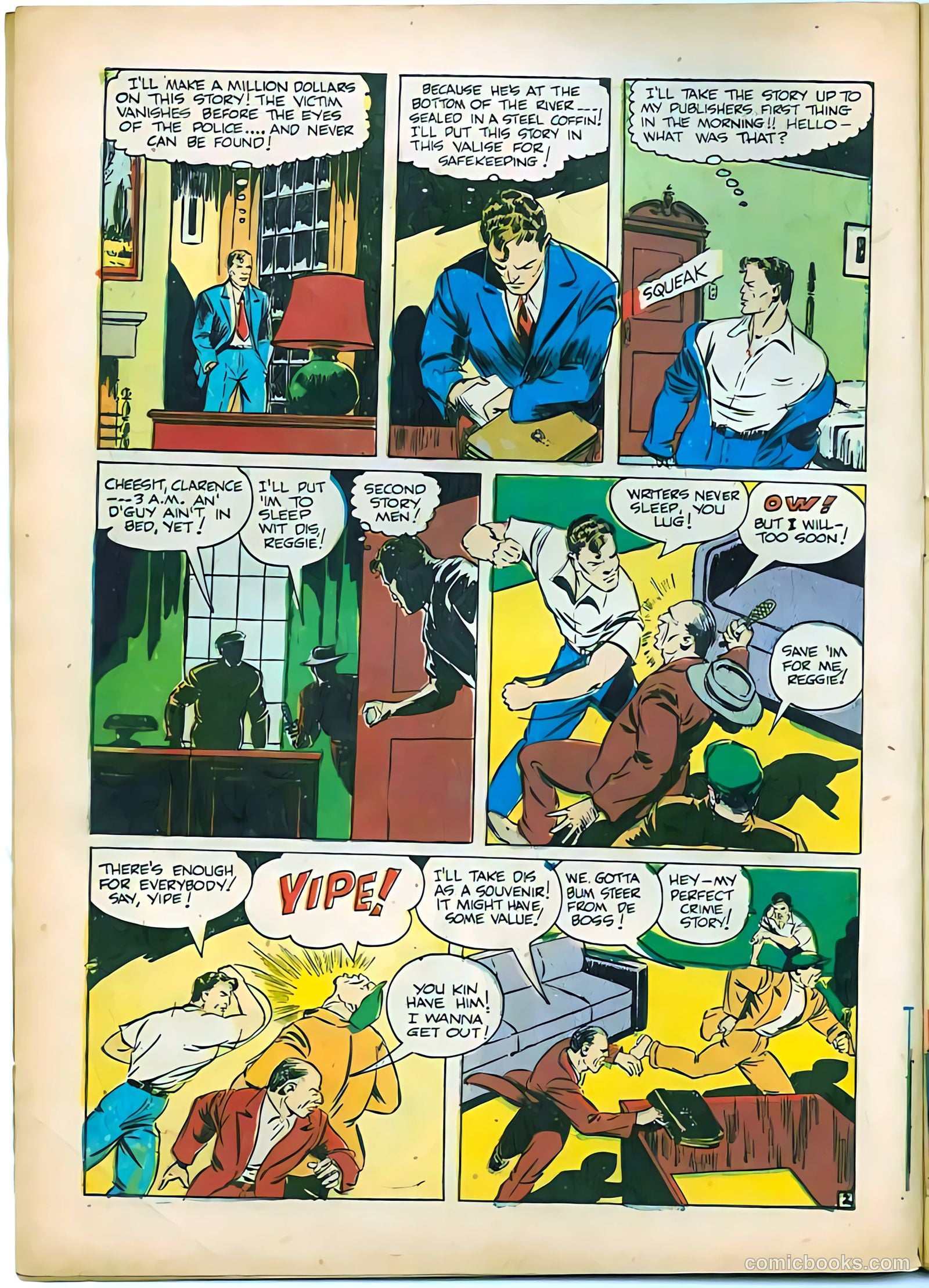 Yellowjacket Comics #4 (1944) — page 4 of 52