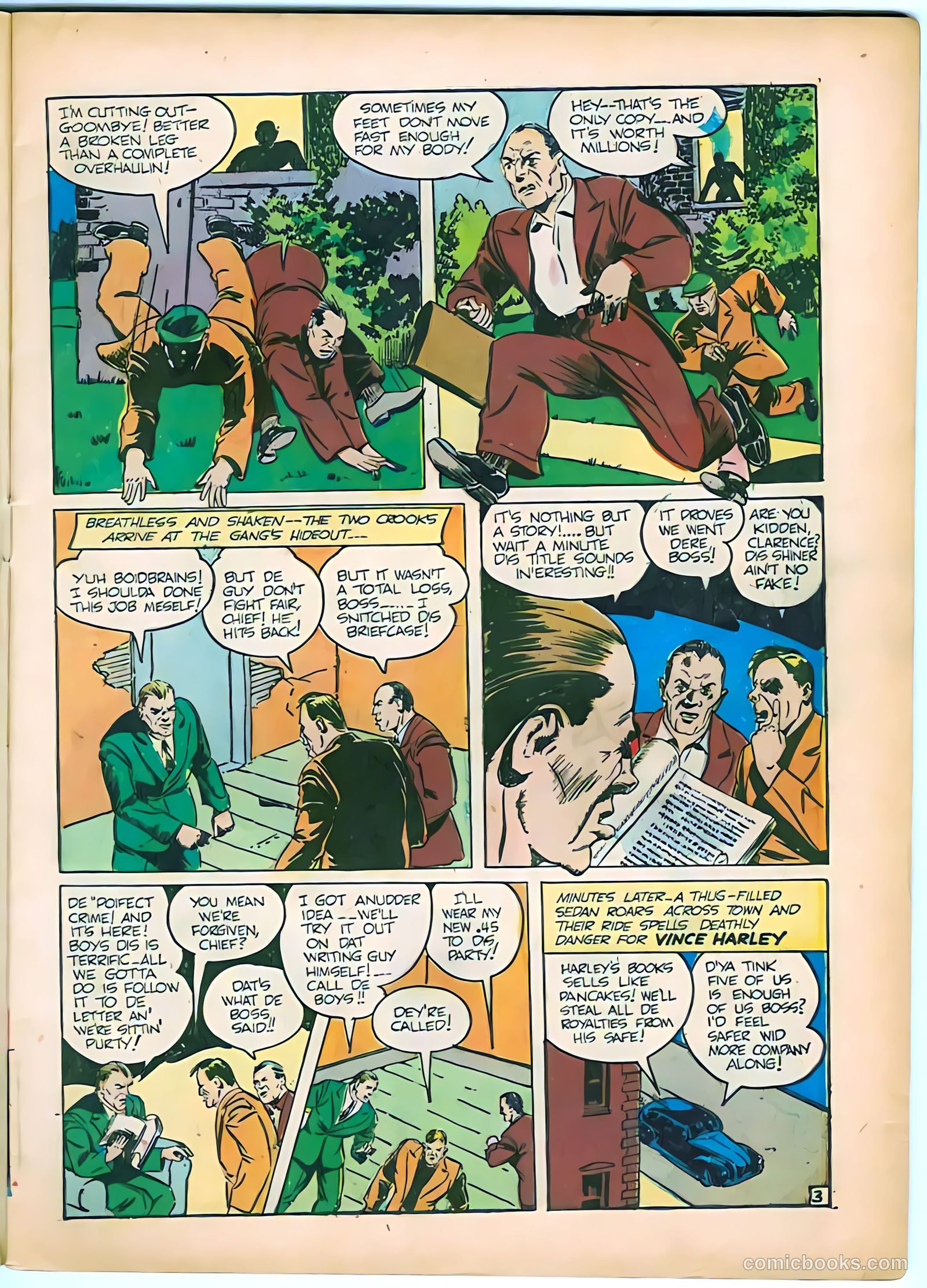 Yellowjacket Comics #4 (1944) — page 5 of 52