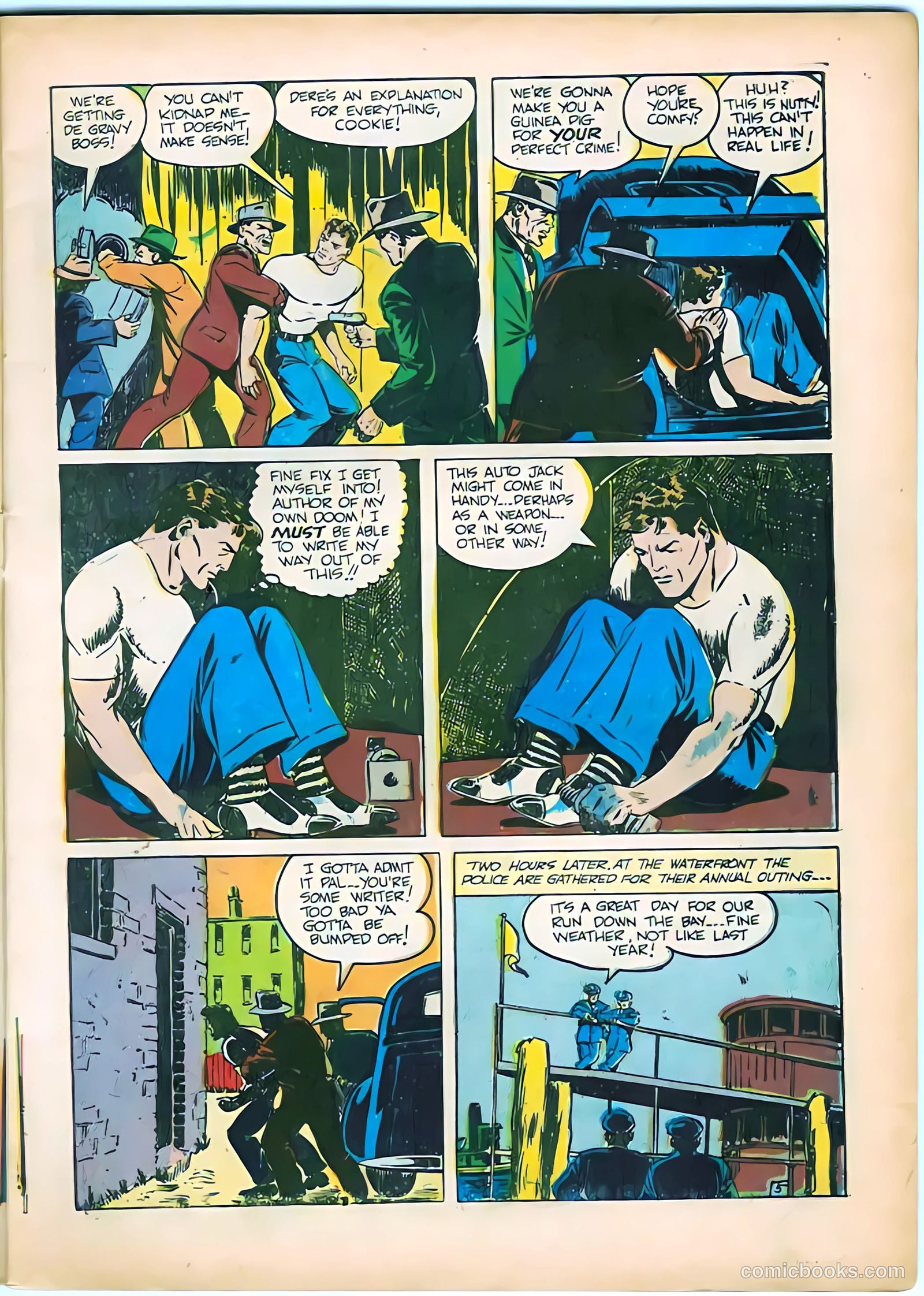 Yellowjacket Comics #4 (1944) — page 7 of 52