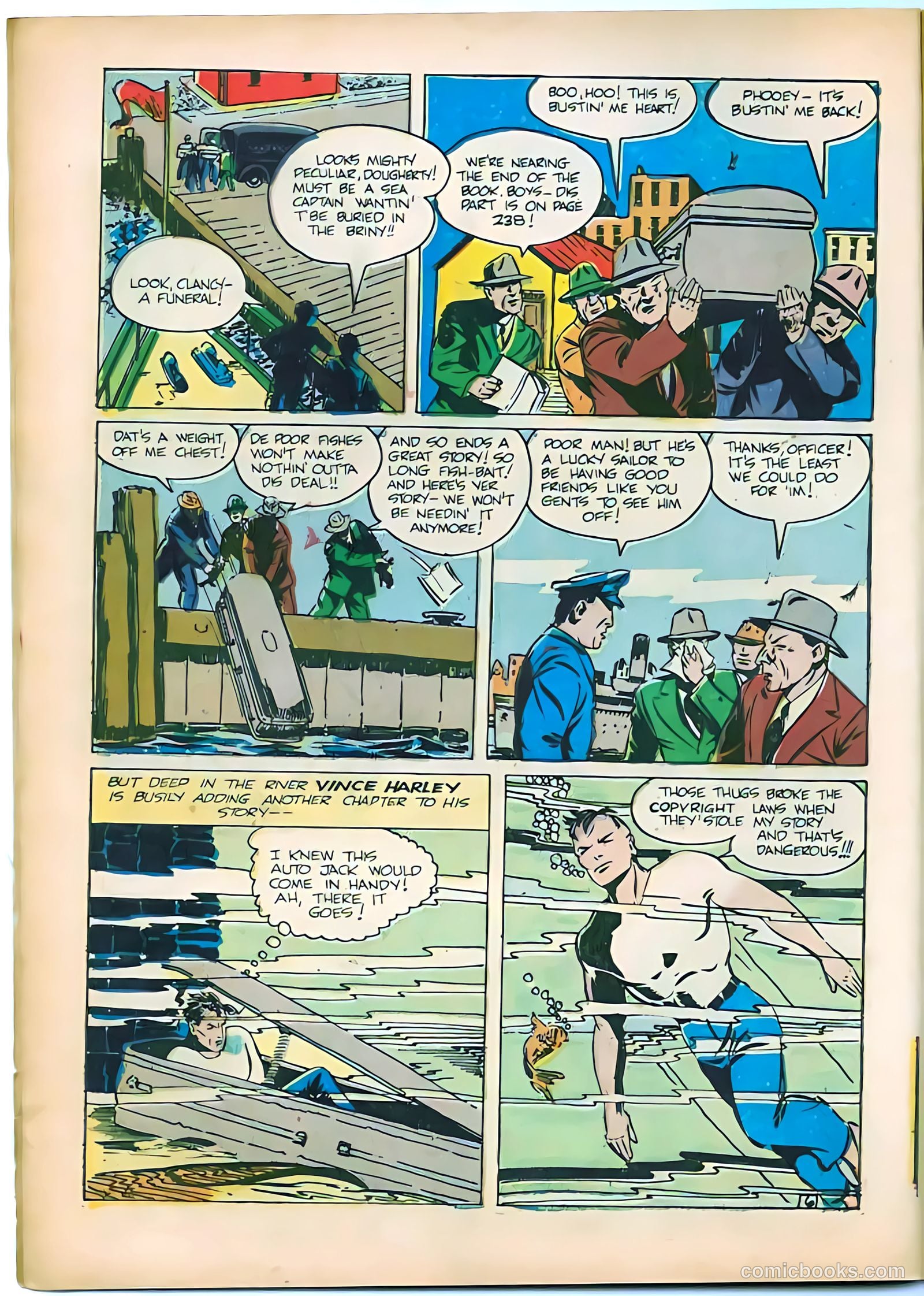 Yellowjacket Comics #4 (1944) — page 8 of 52