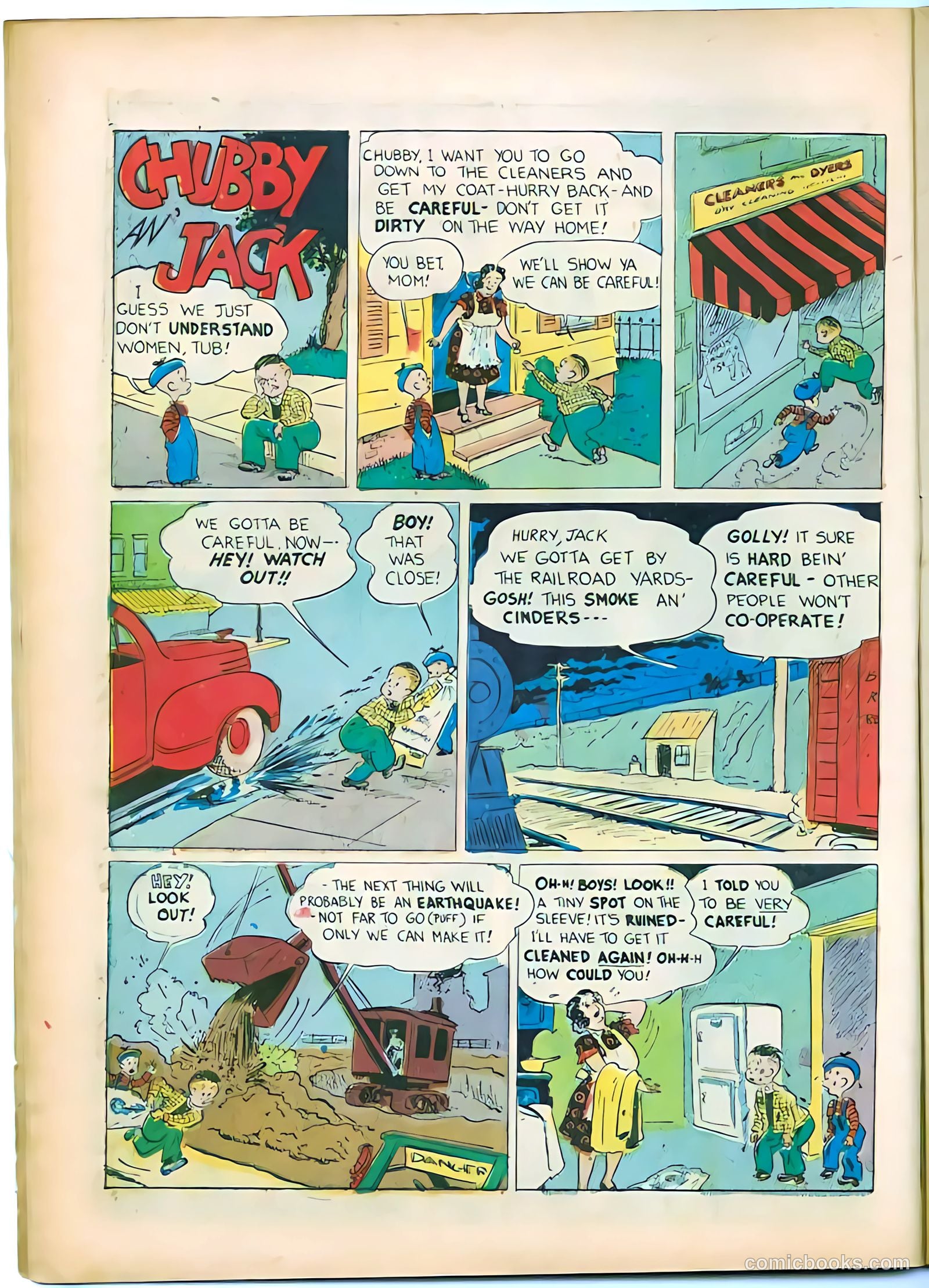 Yellowjacket Comics #4 (1944) — page 12 of 52