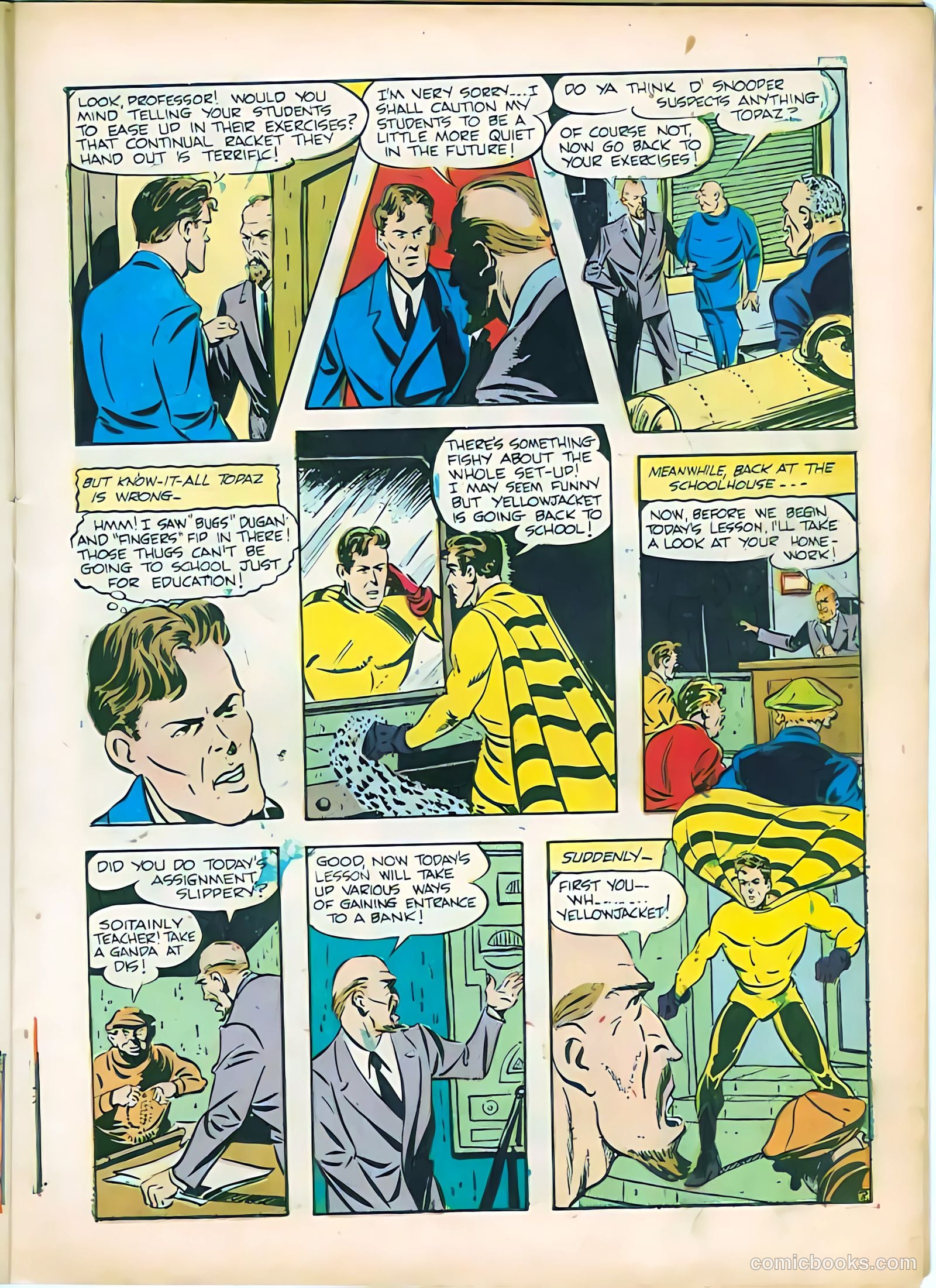 Yellowjacket Comics #4 (1944) — page 15 of 52