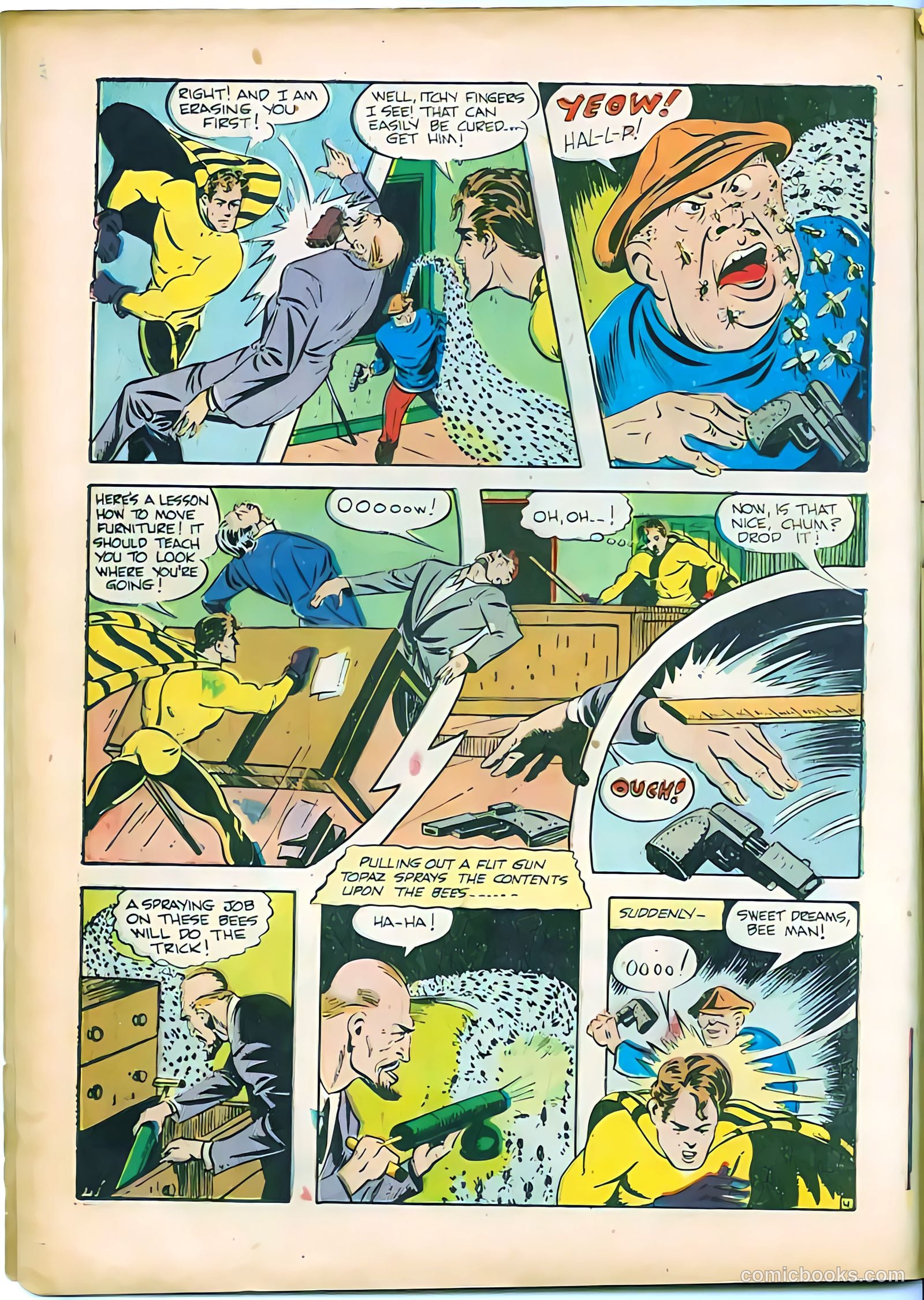 Yellowjacket Comics #4 (1944) — page 16 of 52