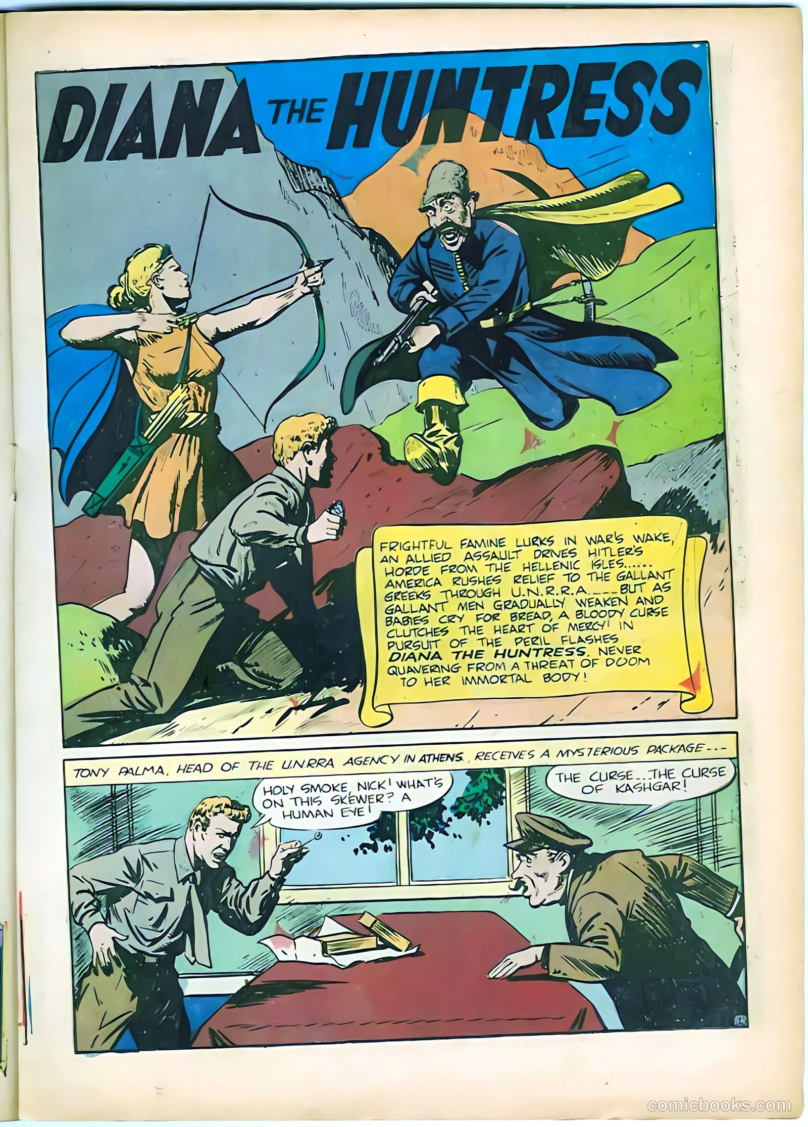 Yellowjacket Comics #4 (1944) — page 23 of 52