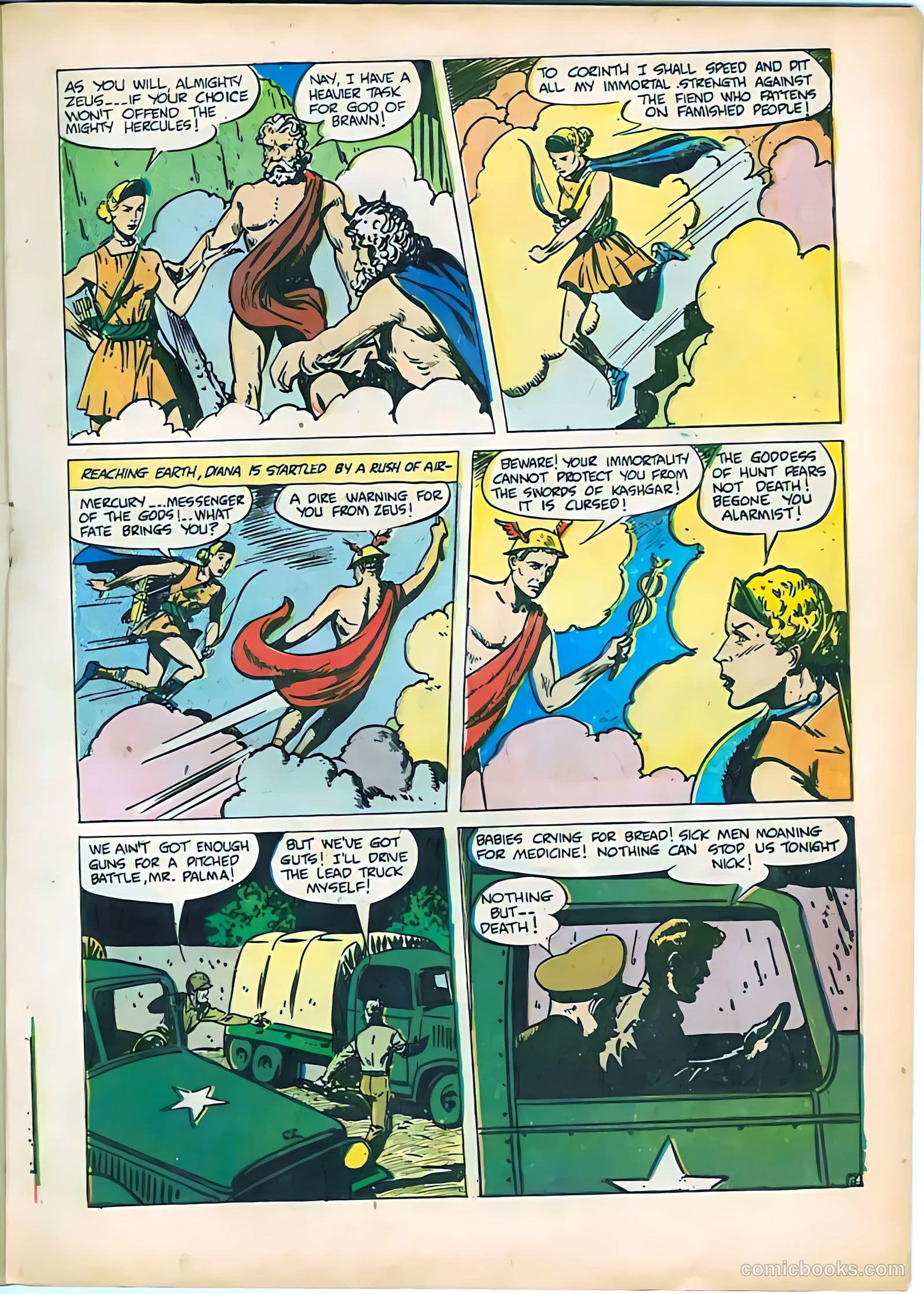 Yellowjacket Comics #4 (1944) — page 25 of 52