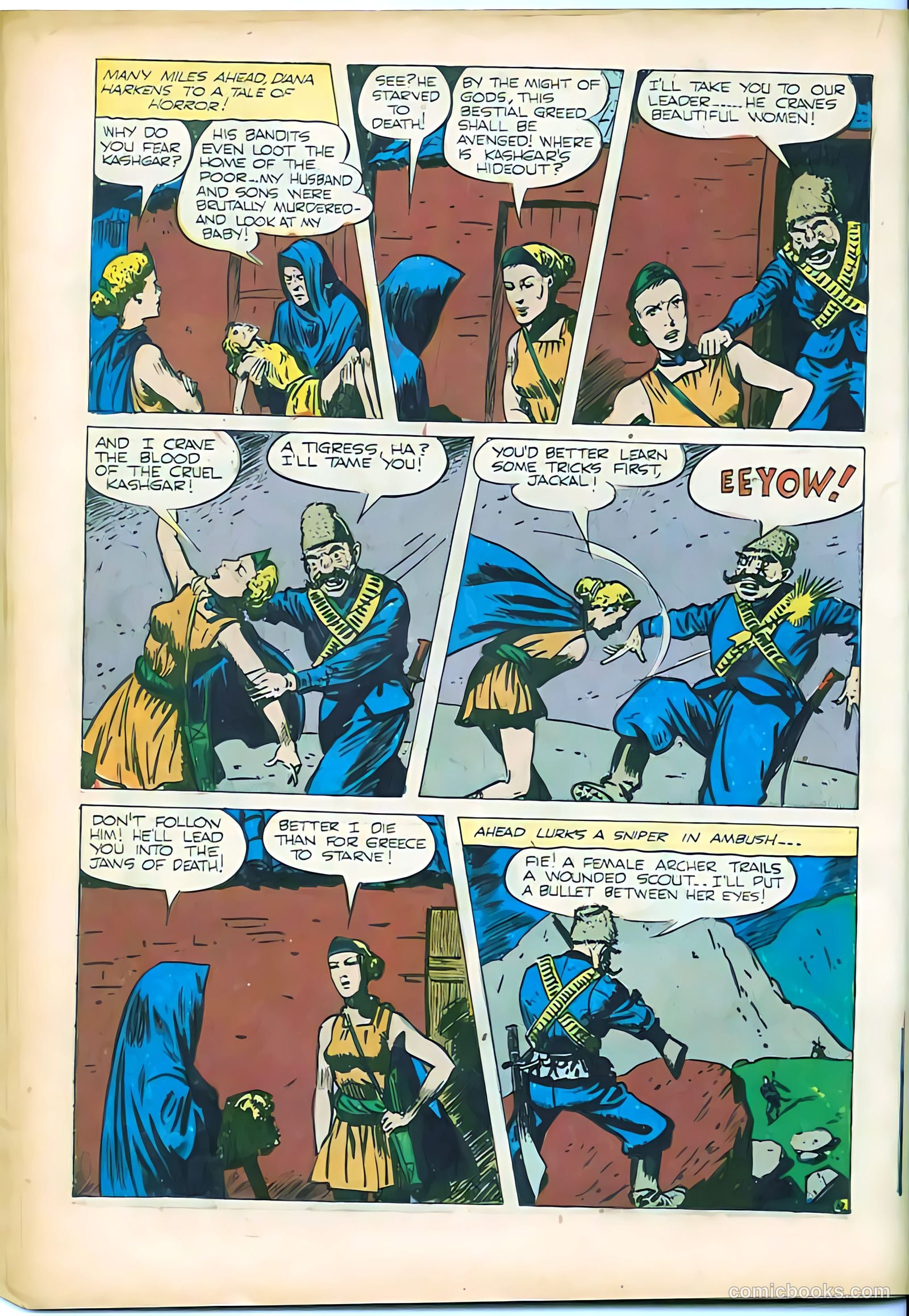 Yellowjacket Comics #4 (1944) — page 26 of 52