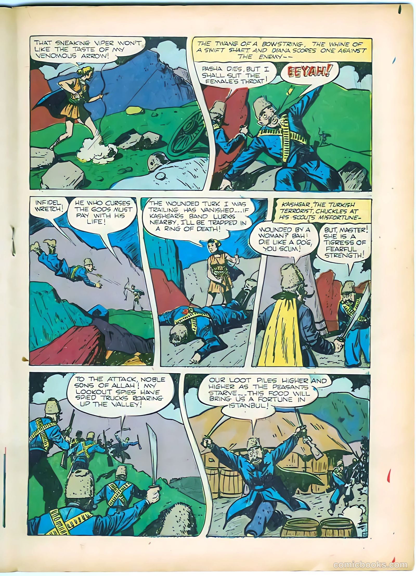 Yellowjacket Comics #4 (1944) — page 27 of 52