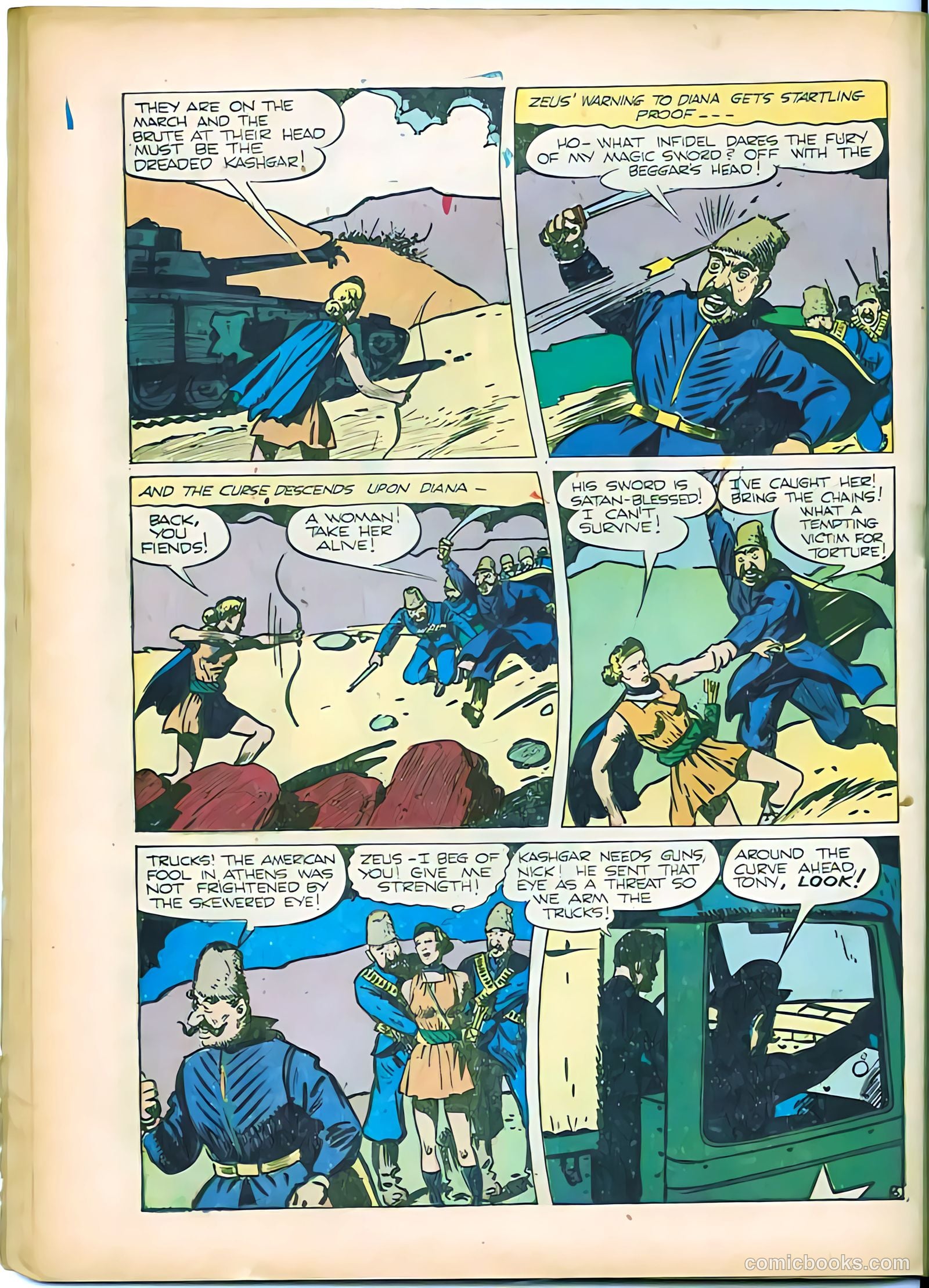 Yellowjacket Comics #4 (1944) — page 28 of 52