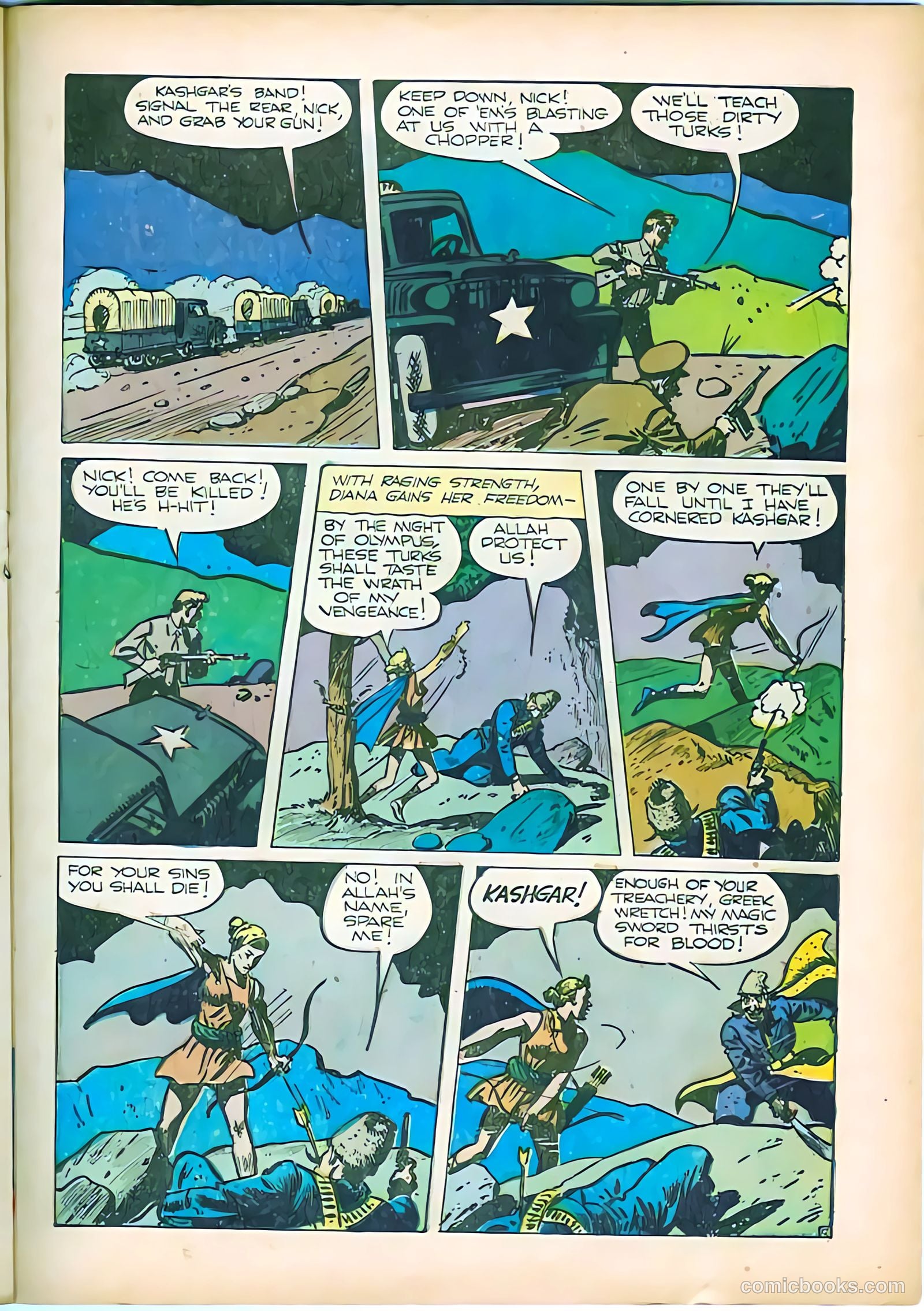 Yellowjacket Comics #4 (1944) — page 29 of 52