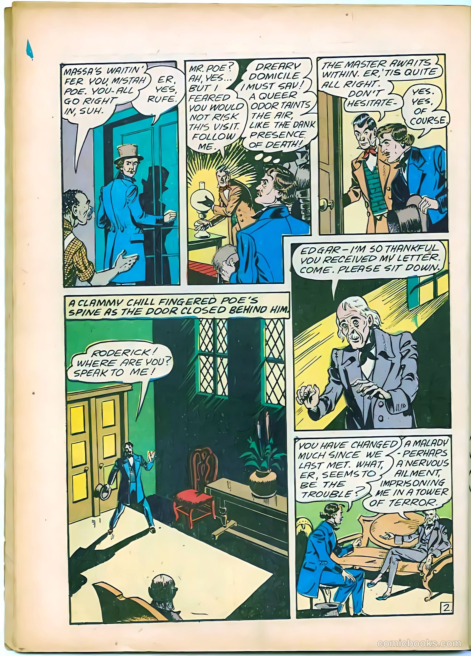 Yellowjacket Comics #4 (1944) — page 32 of 52