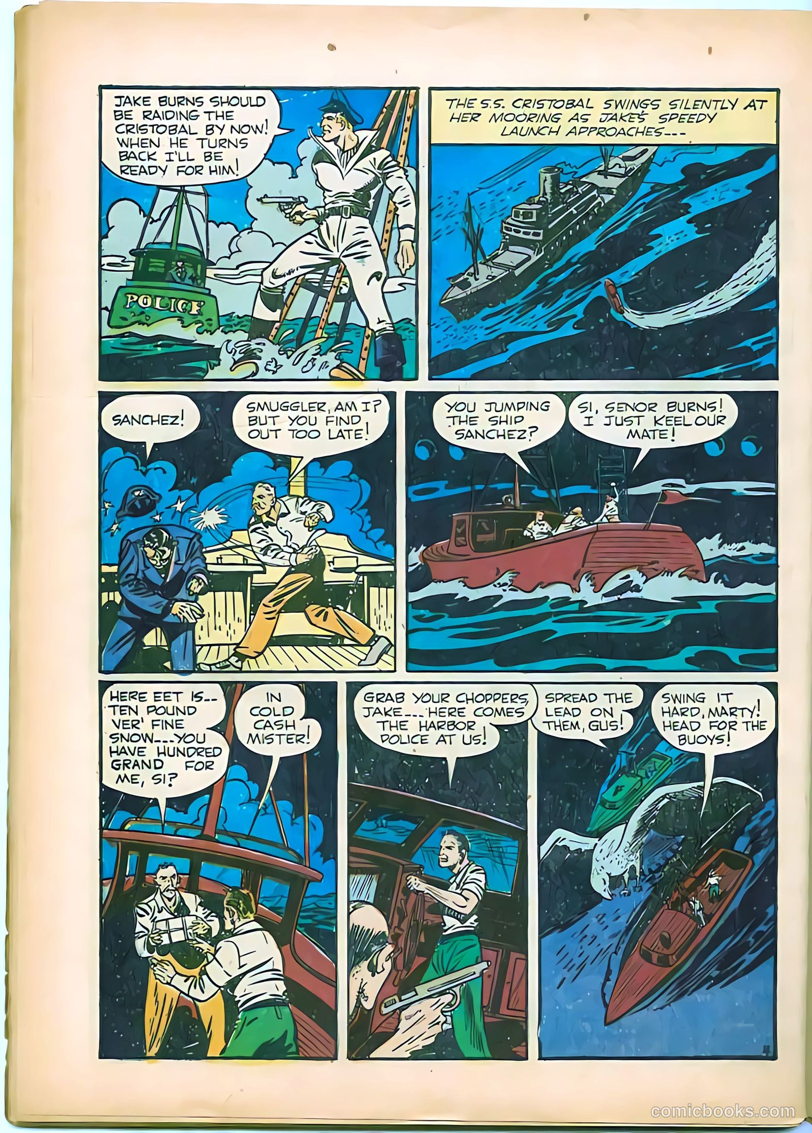Yellowjacket Comics #4 (1944) — page 48 of 52