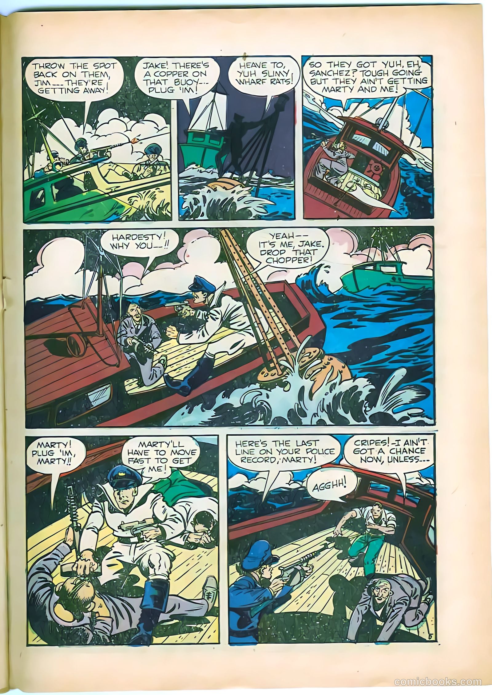 Yellowjacket Comics #4 (1944) — page 49 of 52