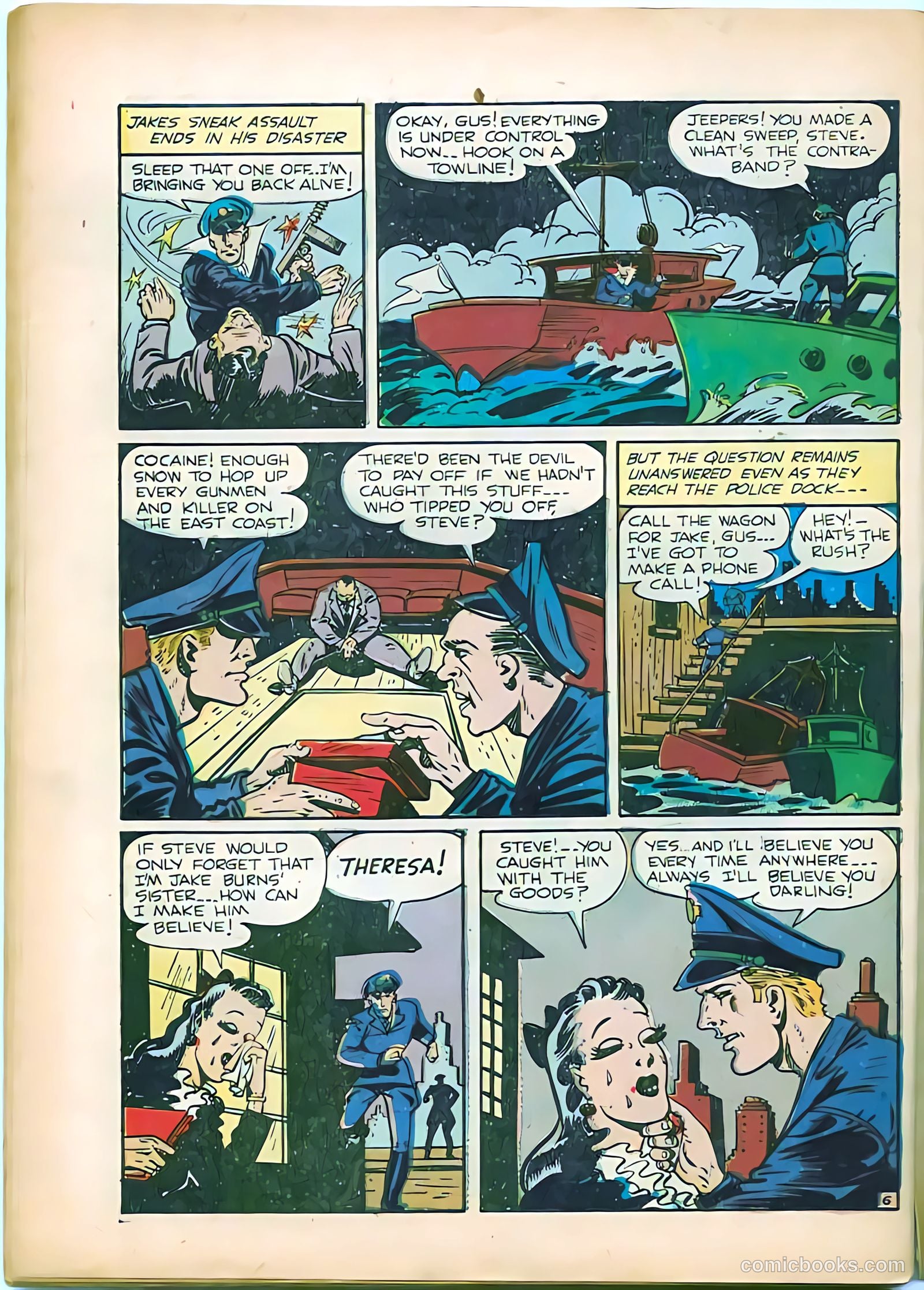 Yellowjacket Comics #4 (1944) — page 50 of 52