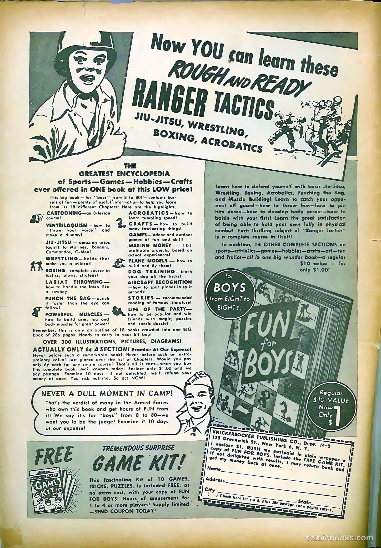 Yellowjacket Comics #5 (1945) — page 2 of 52
