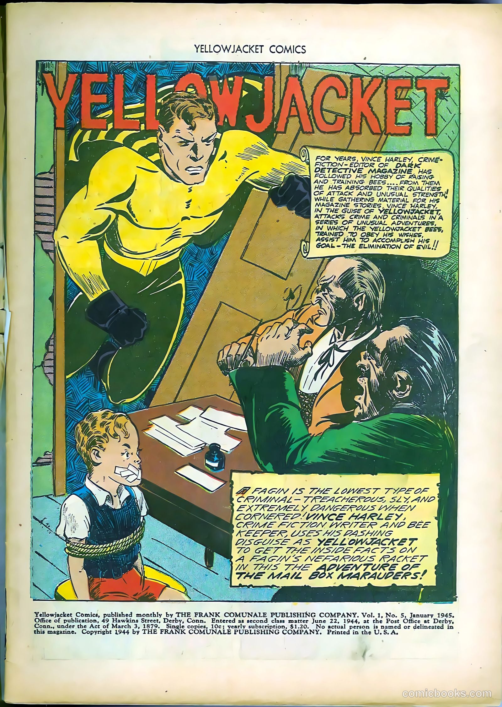 Yellowjacket Comics #5 (1945) — page 3 of 52
