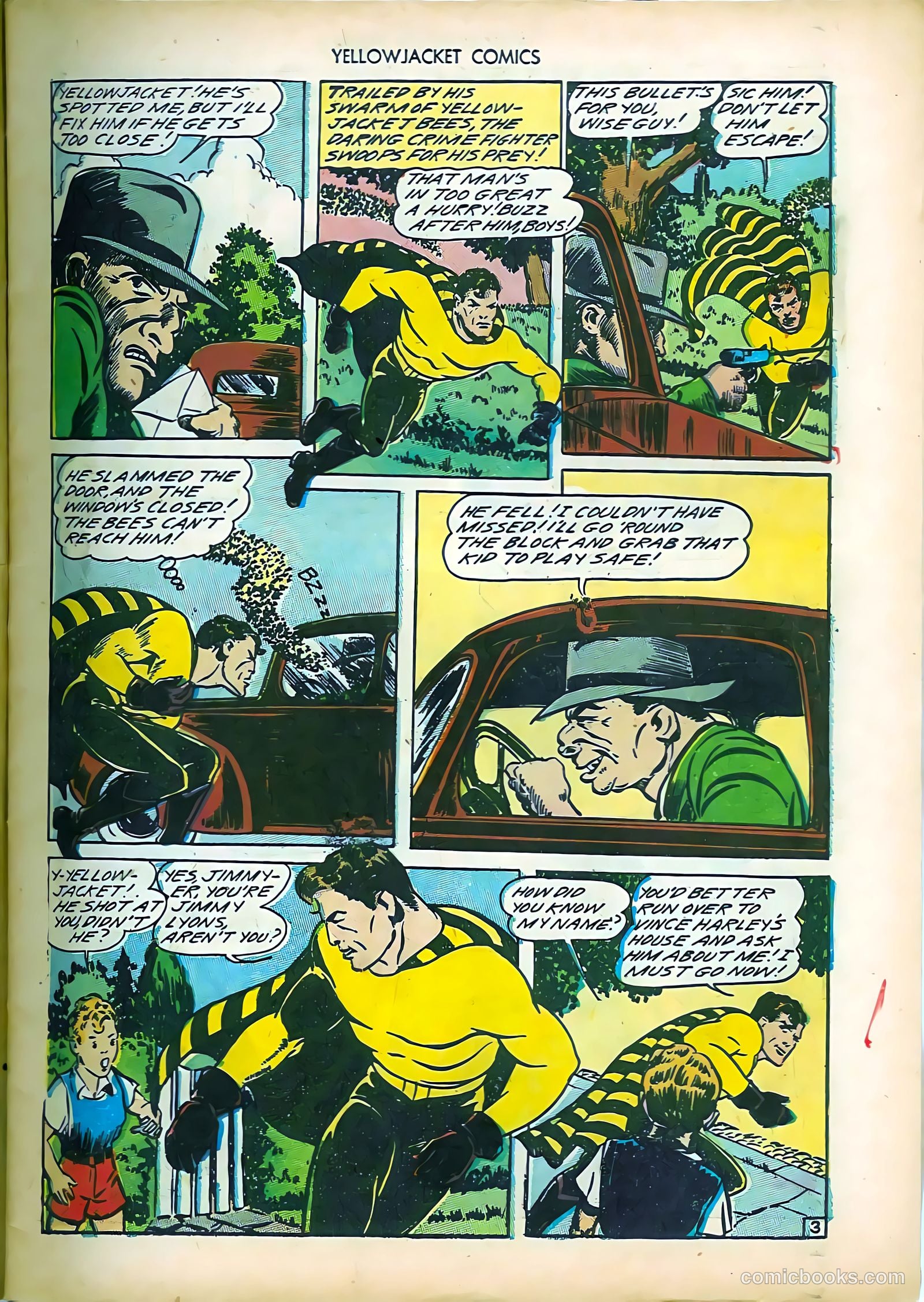 Yellowjacket Comics #5 (1945) — page 5 of 52