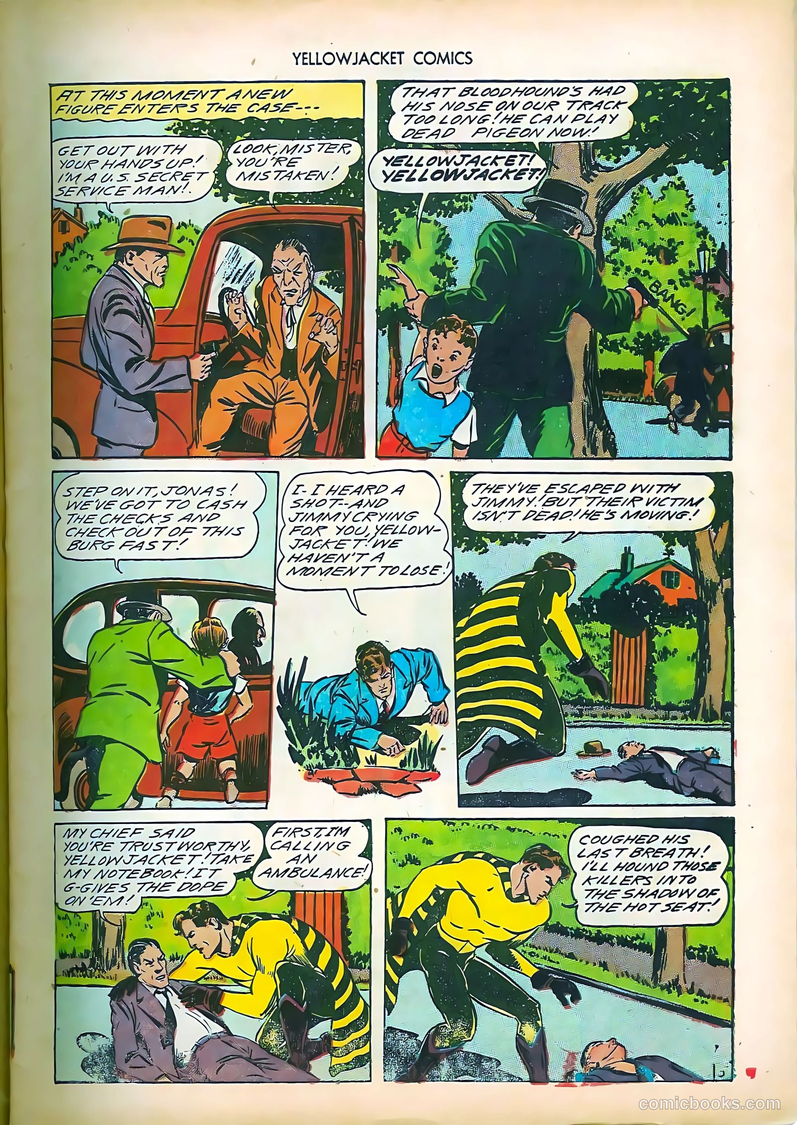Yellowjacket Comics #5 (1945) — page 7 of 52