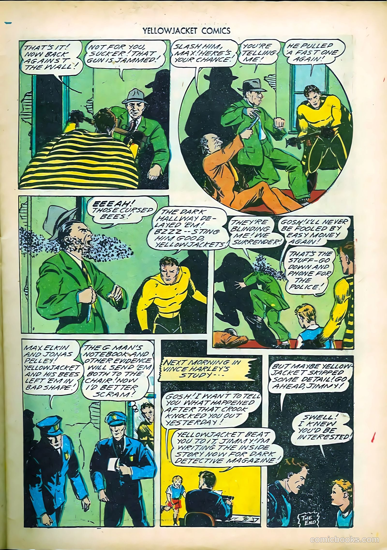 Yellowjacket Comics #5 (1945) — page 11 of 52