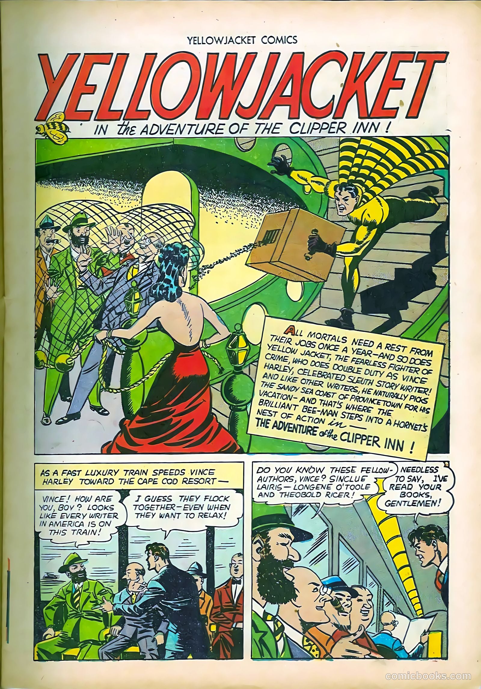 Yellowjacket Comics #5 (1945) — page 13 of 52
